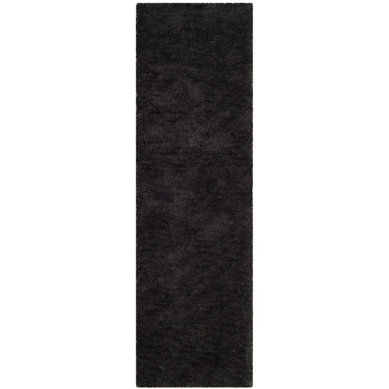 SAFAVIEH Handmade Sheep Shag Dochia Solid Polyester Rug