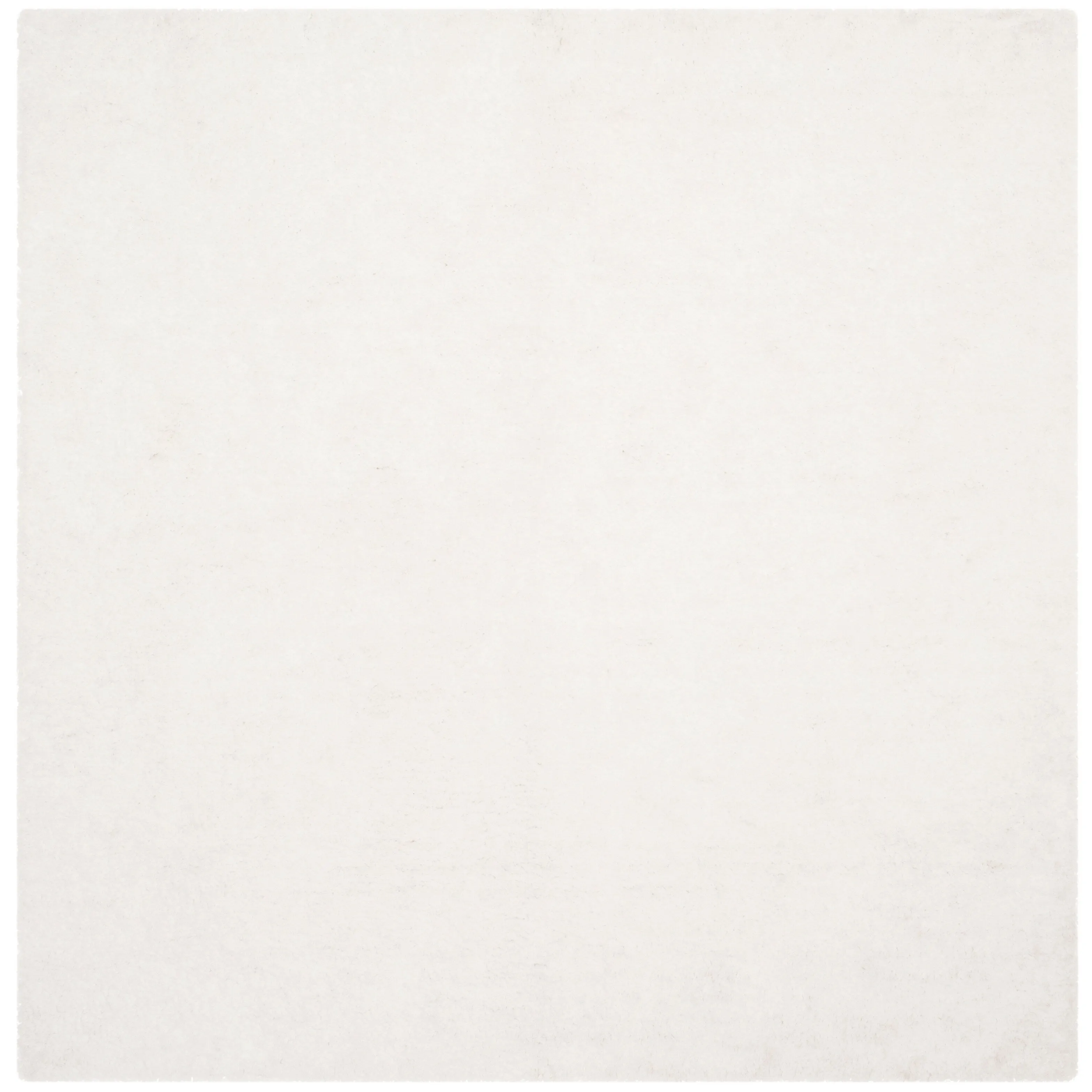 SAFAVIEH Handmade Sheep Shag Dochia Solid Polyester Rug