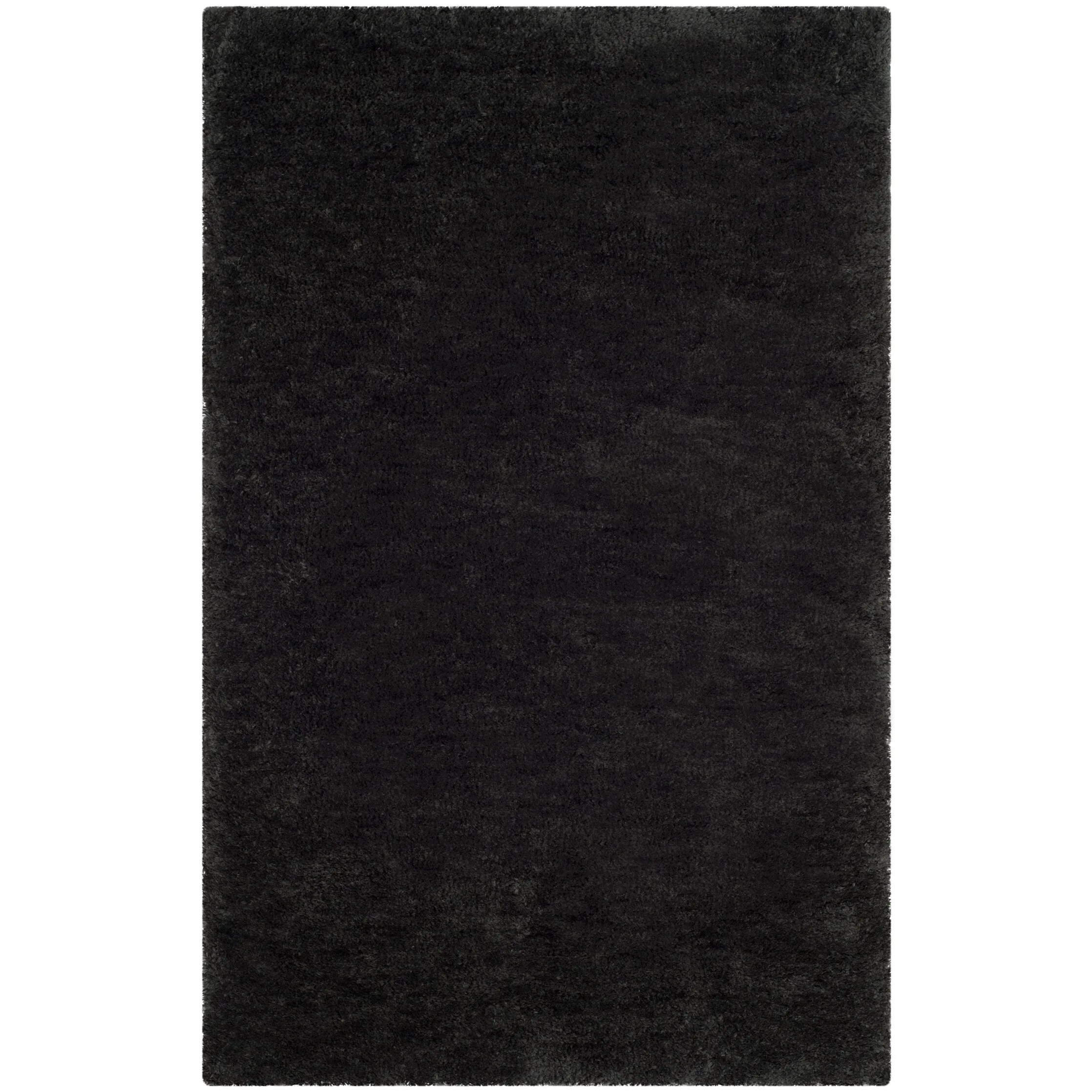 SAFAVIEH Handmade Sheep Shag Dochia Solid Polyester Rug