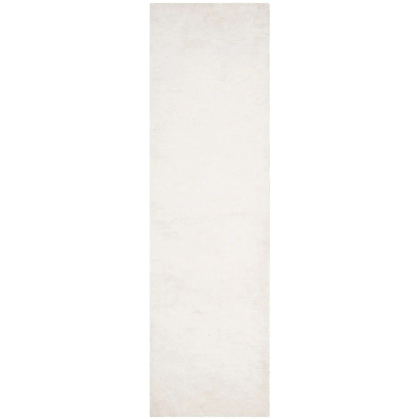 SAFAVIEH Handmade Sheep Shag Dochia Solid Polyester Rug