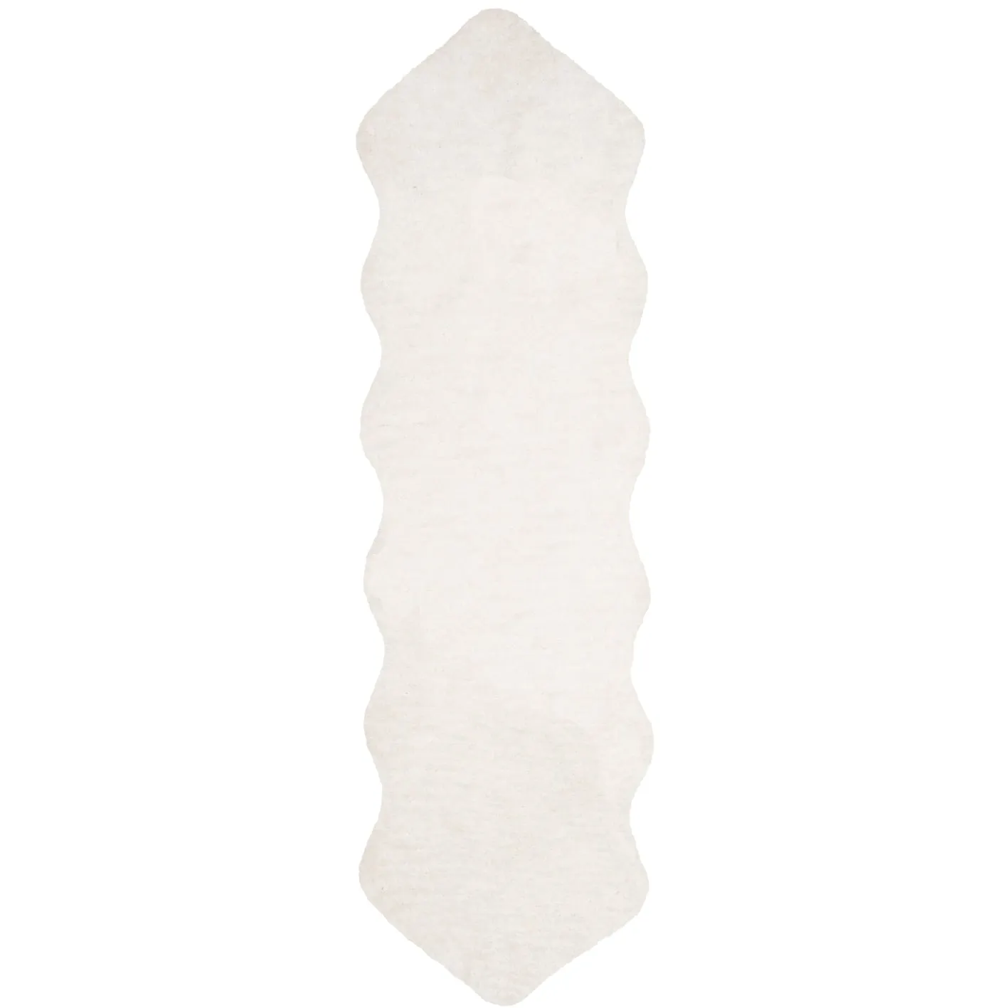 SAFAVIEH Handmade Sheep Shag Nurhayat Solid Rug