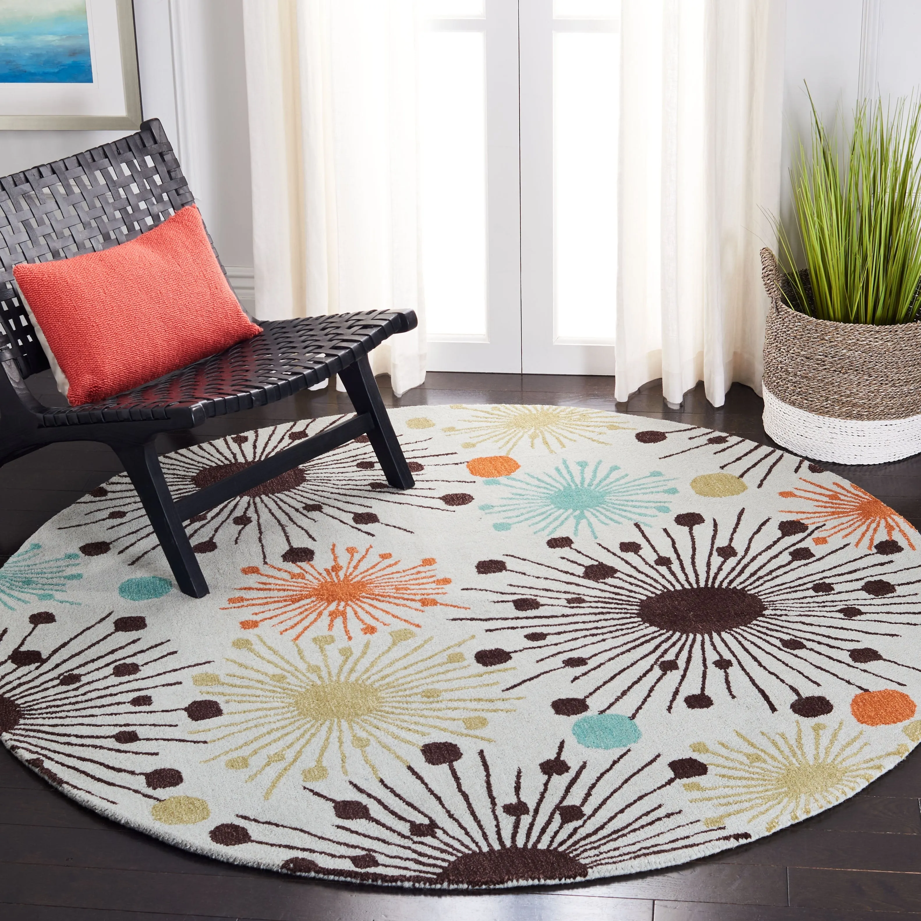 SAFAVIEH Handmade Soho Cristen Cosmos N.Z. Wool Rug