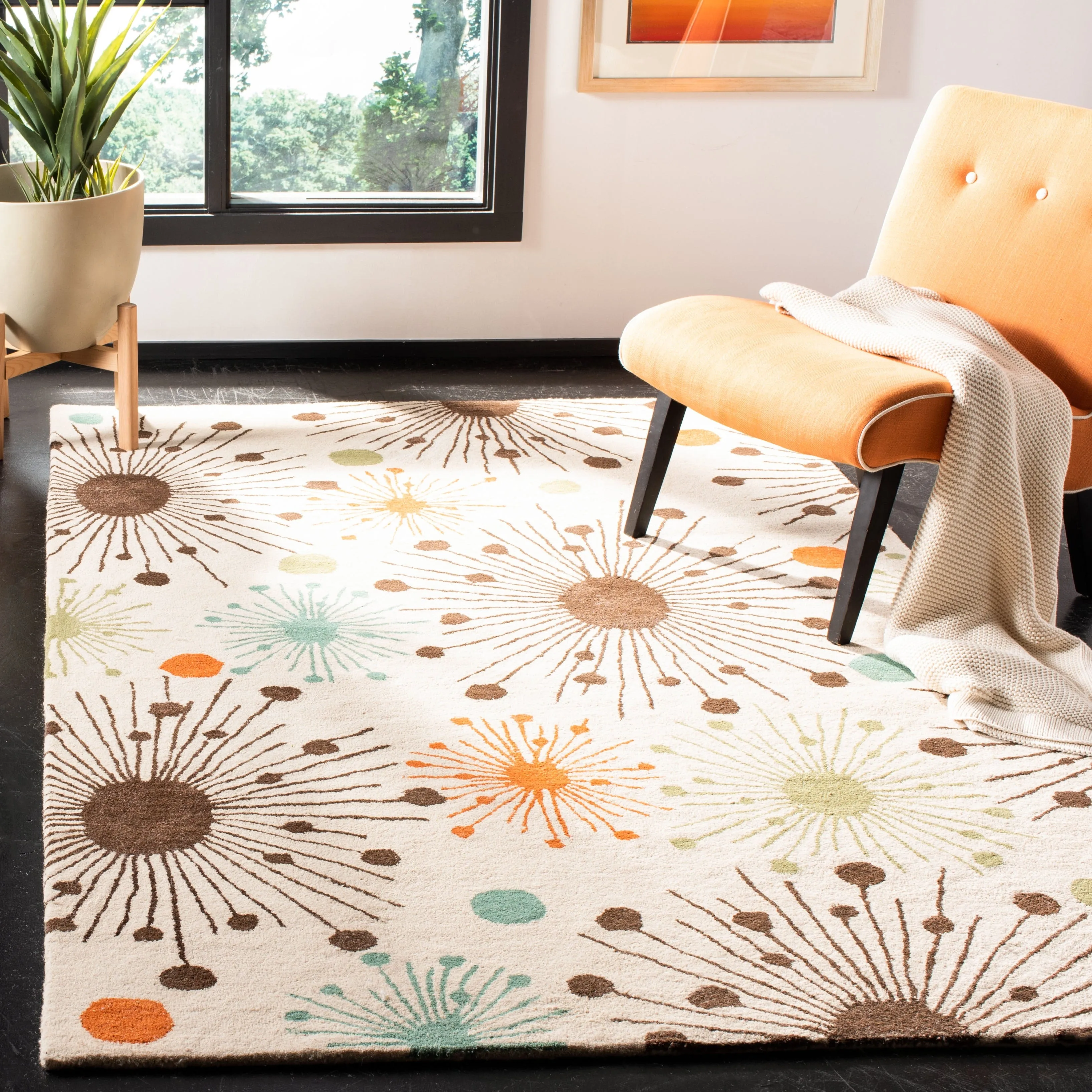 SAFAVIEH Handmade Soho Cristen Cosmos N.Z. Wool Rug