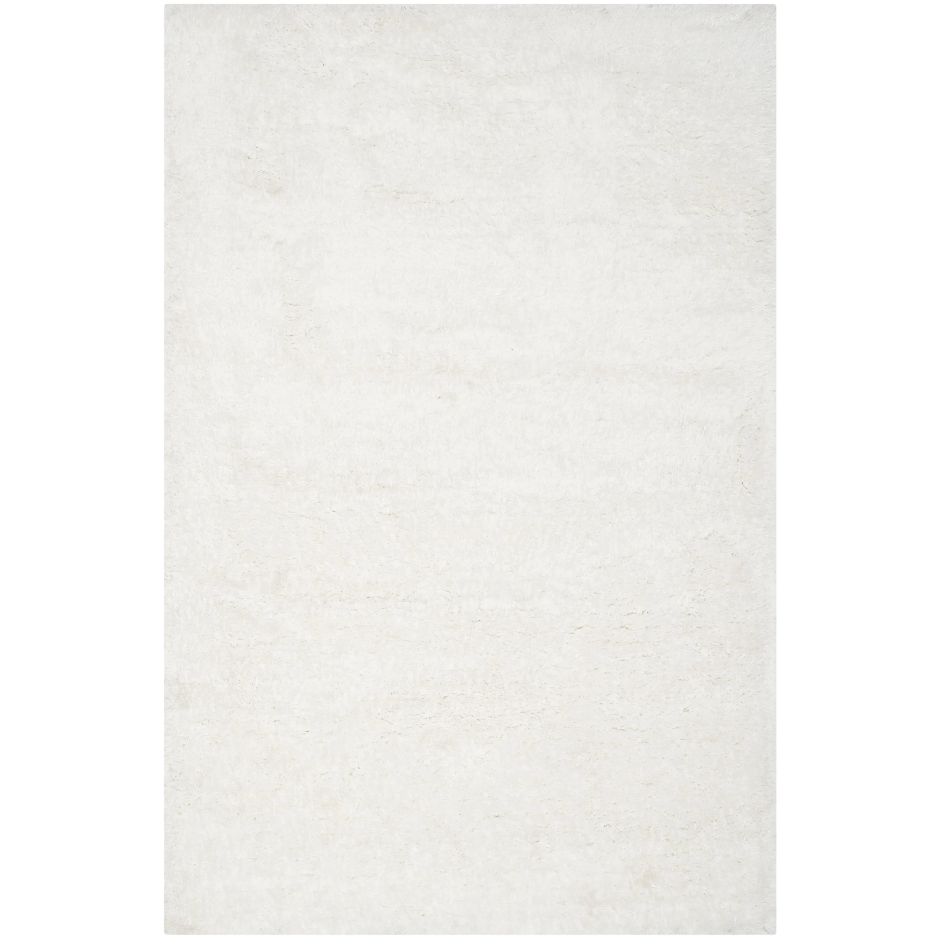 SAFAVIEH Handmade South Beach Jayla Shag Solid Polyester Rug