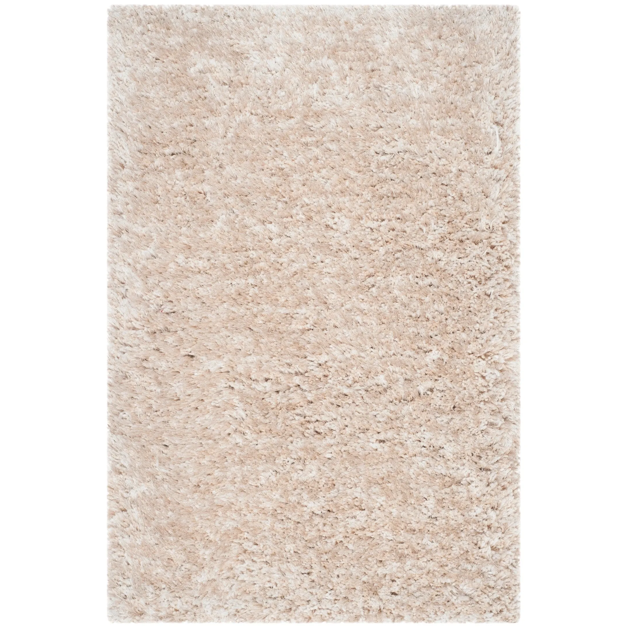 SAFAVIEH Handmade South Beach Jayla Shag Solid Polyester Rug