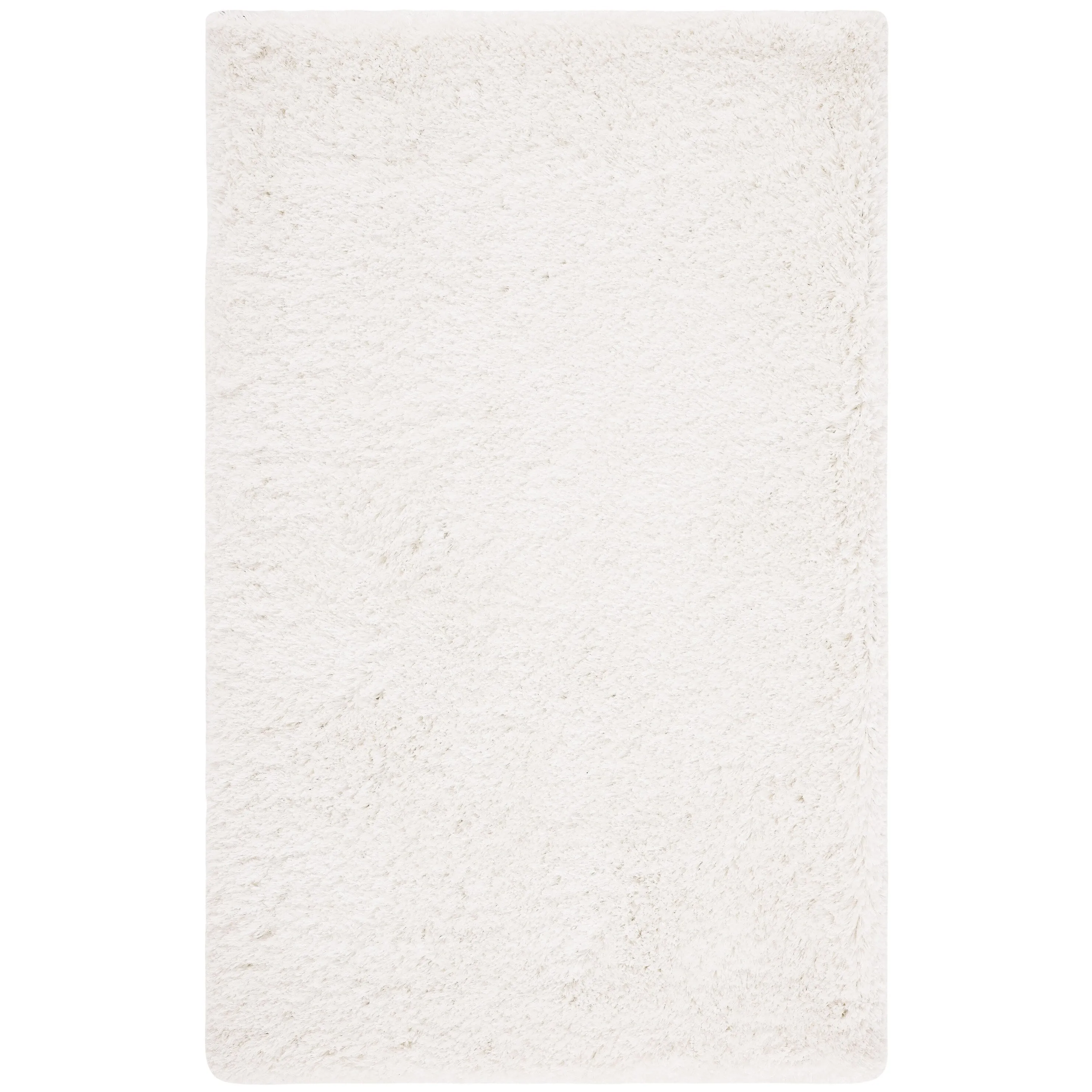 SAFAVIEH Handmade South Beach Jayla Shag Solid Polyester Rug