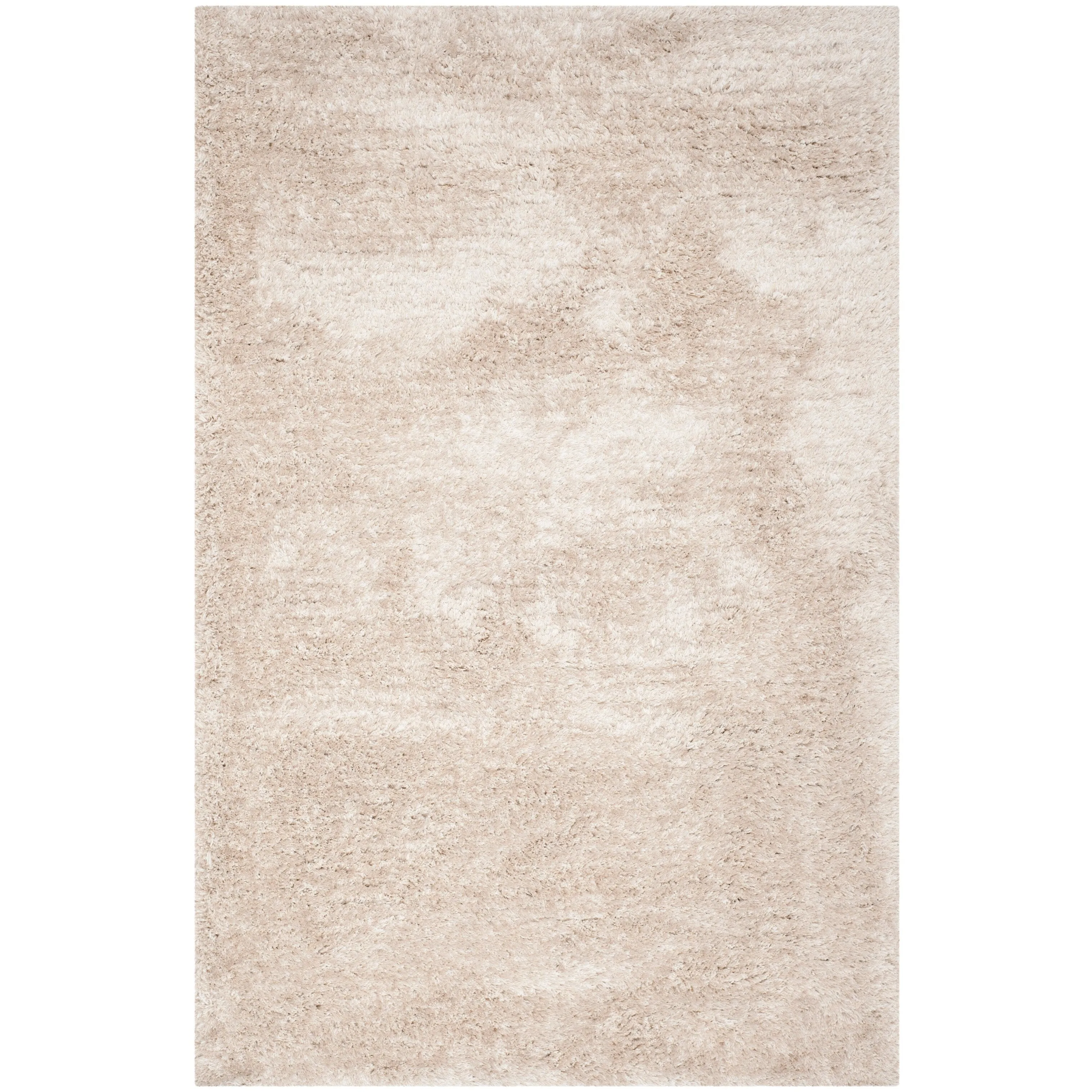 SAFAVIEH Handmade South Beach Jayla Shag Solid Polyester Rug
