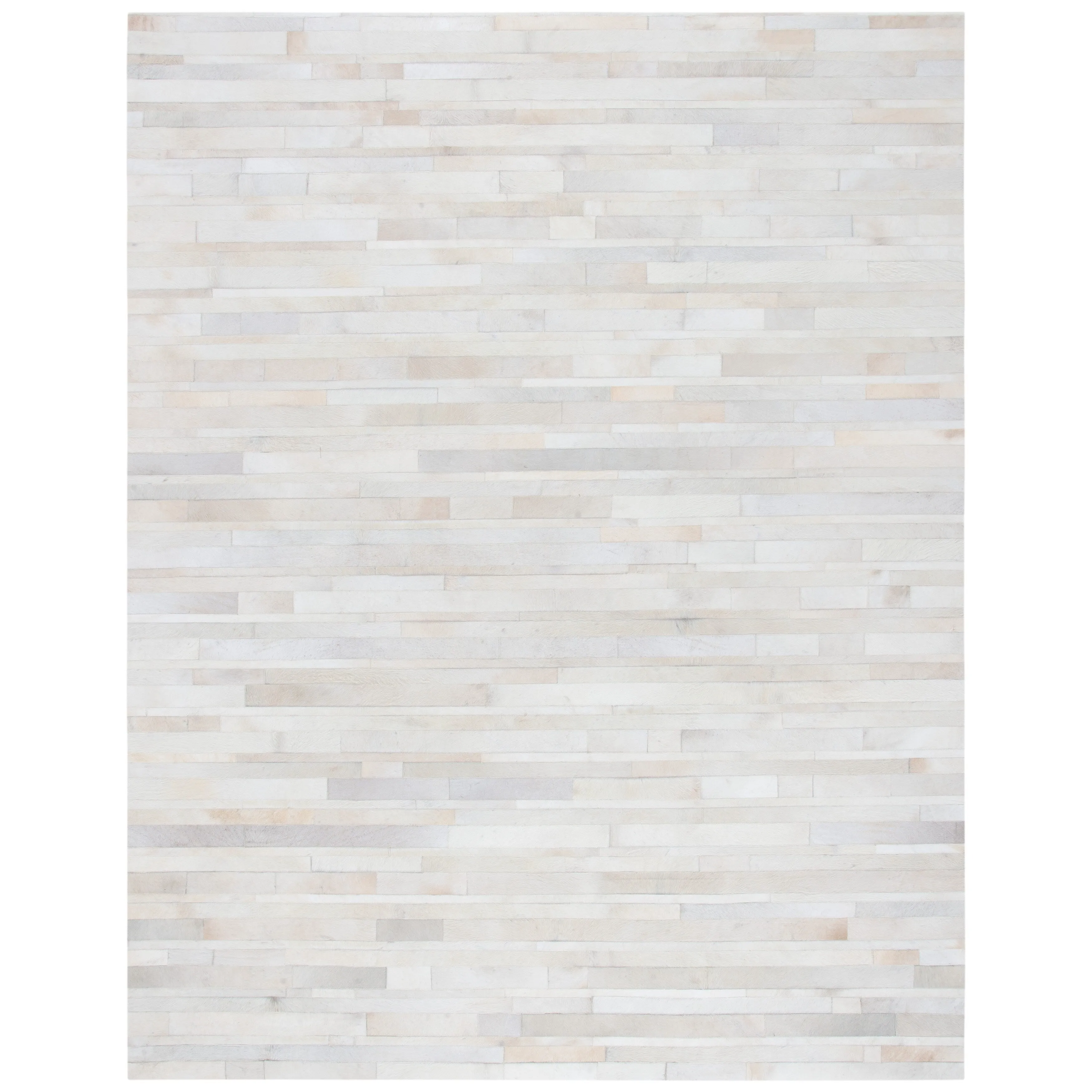 SAFAVIEH Handmade Studio Leather Daniele Natural Hide Leather Rug