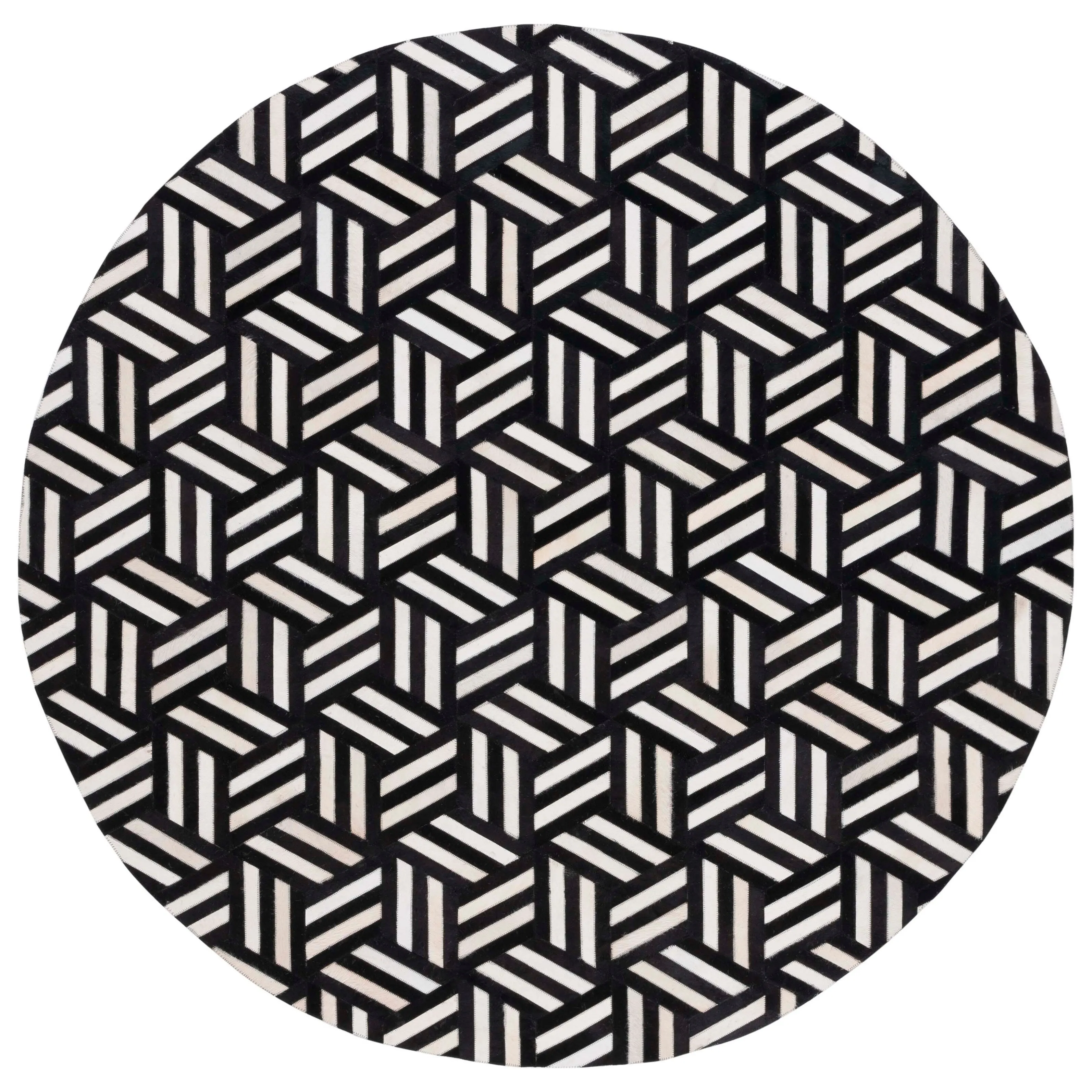 SAFAVIEH Handmade Studio Leather Farrah Modern Leather Rug