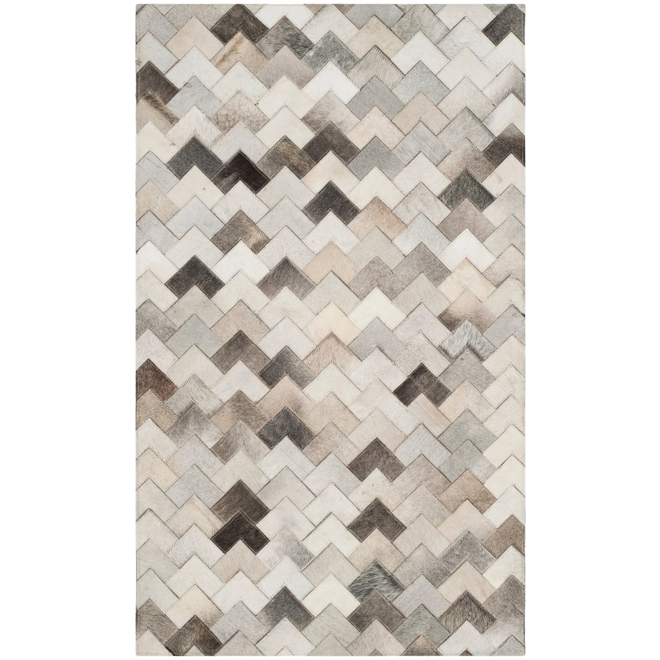 SAFAVIEH Handmade Studio Leather Momo Modern Leather Rug