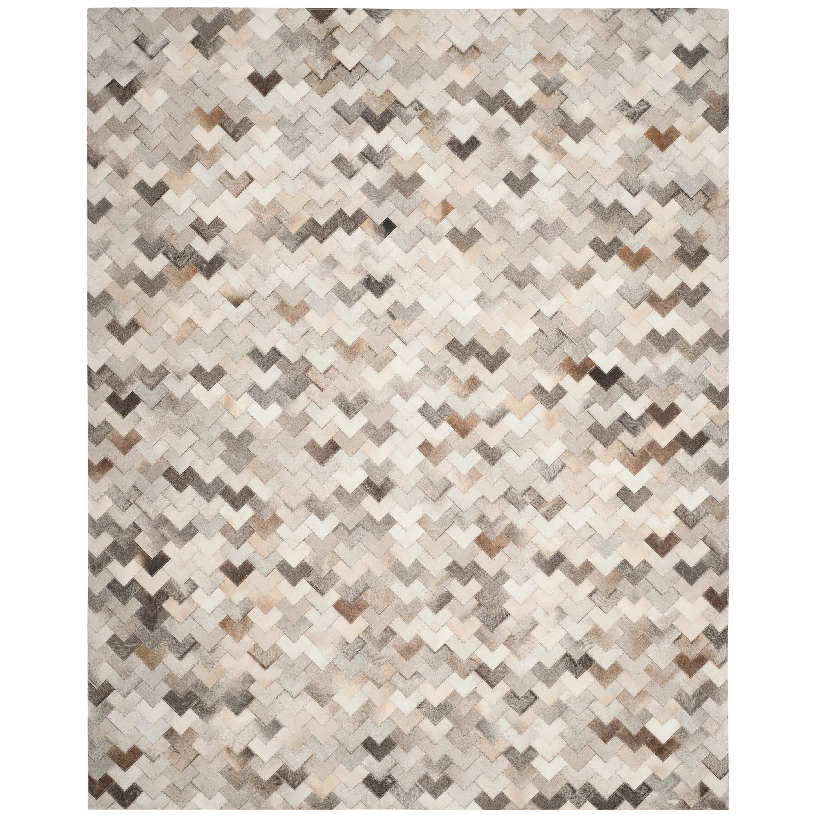 SAFAVIEH Handmade Studio Leather Momo Modern Leather Rug