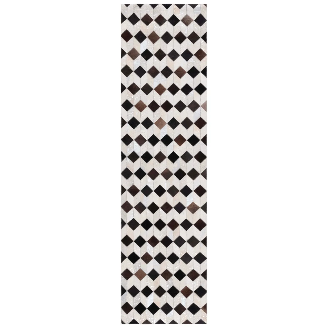 SAFAVIEH Handmade Studio Leather Nia Mid-Century Modern Rug