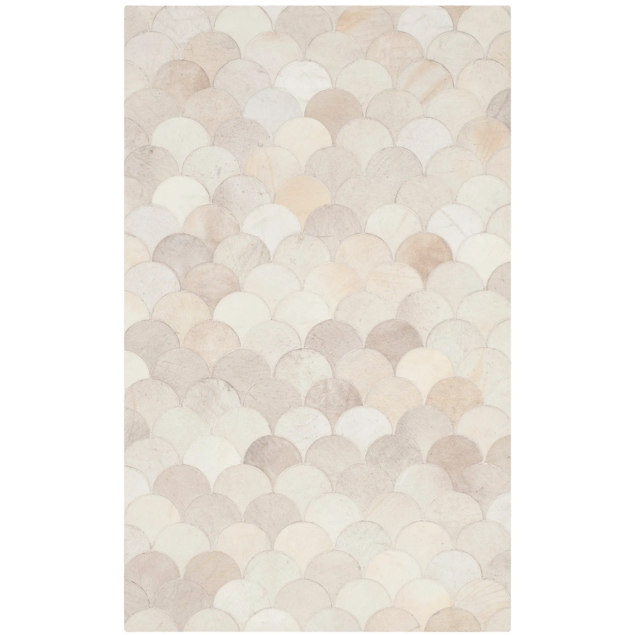 SAFAVIEH Handmade Studio Leather Rashida Modern Leather Rug