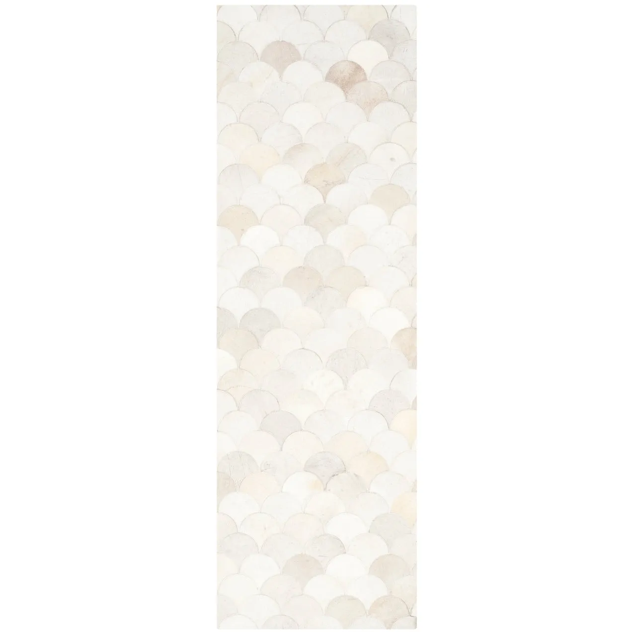 SAFAVIEH Handmade Studio Leather Rashida Modern Leather Rug