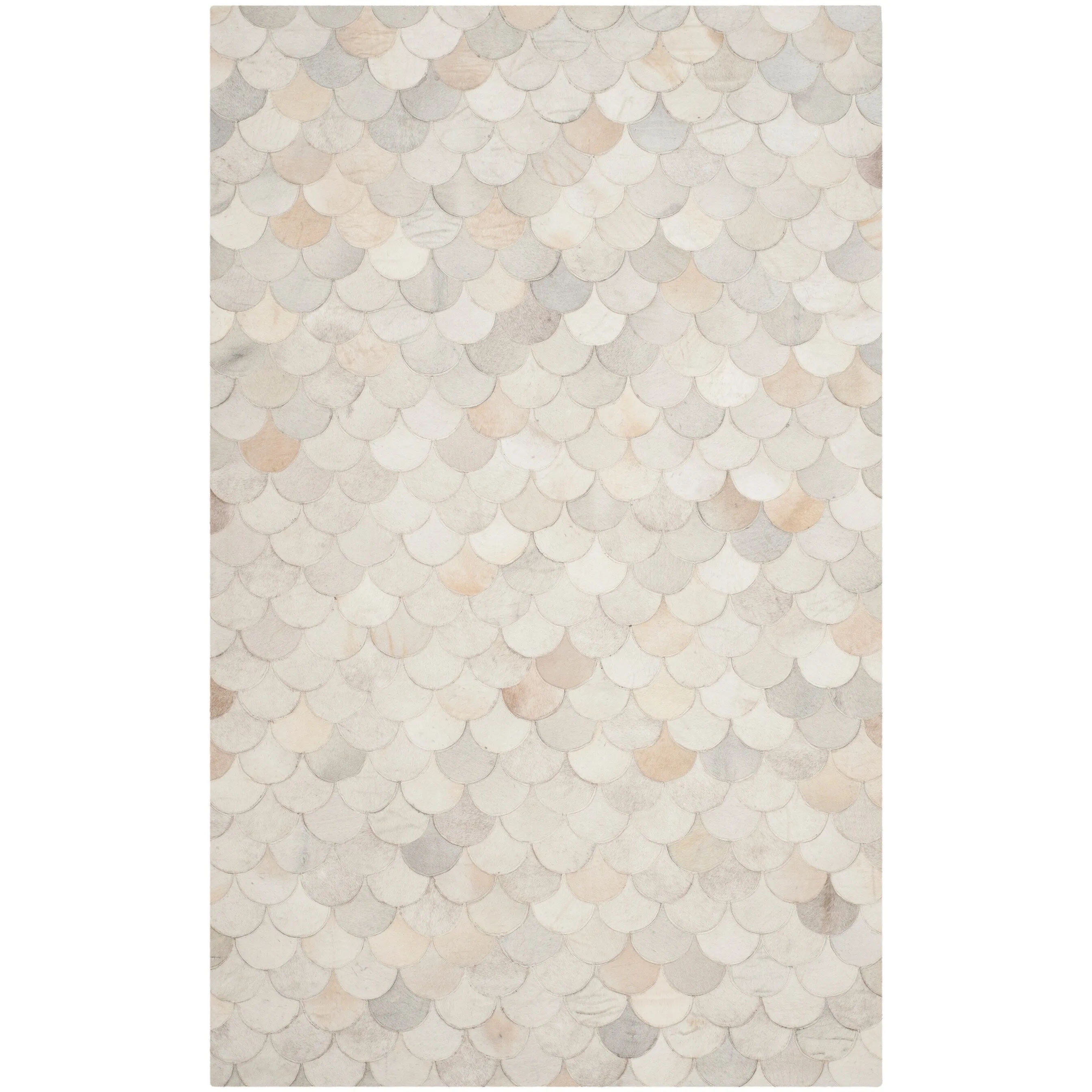 SAFAVIEH Handmade Studio Leather Rashida Modern Leather Rug