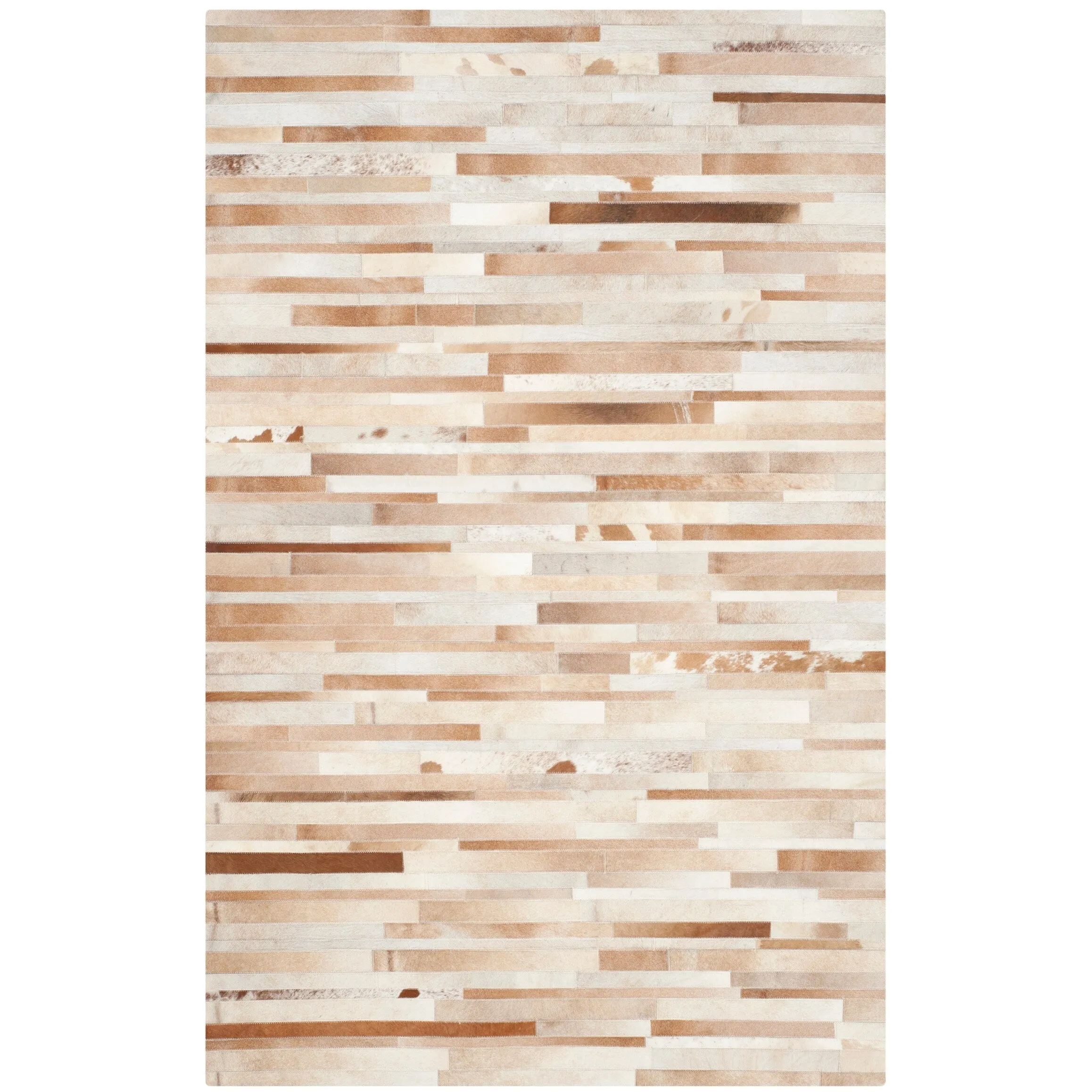SAFAVIEH Handmade Studio Leather Tennille Modern Leather Rug