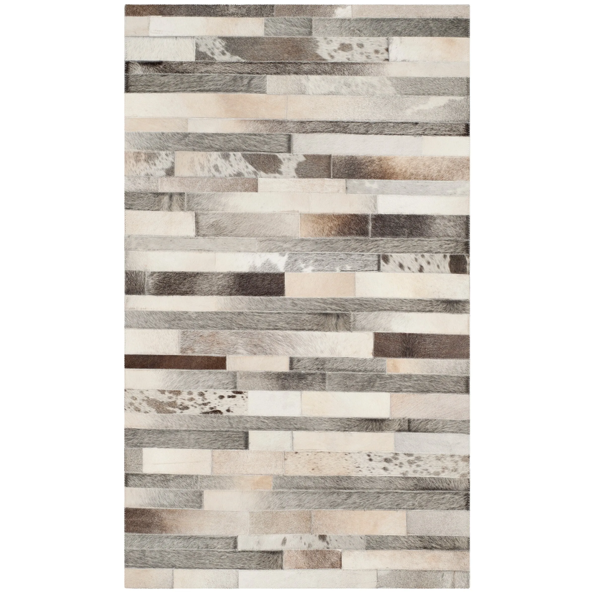 SAFAVIEH Handmade Studio Leather Tennille Modern Leather Rug