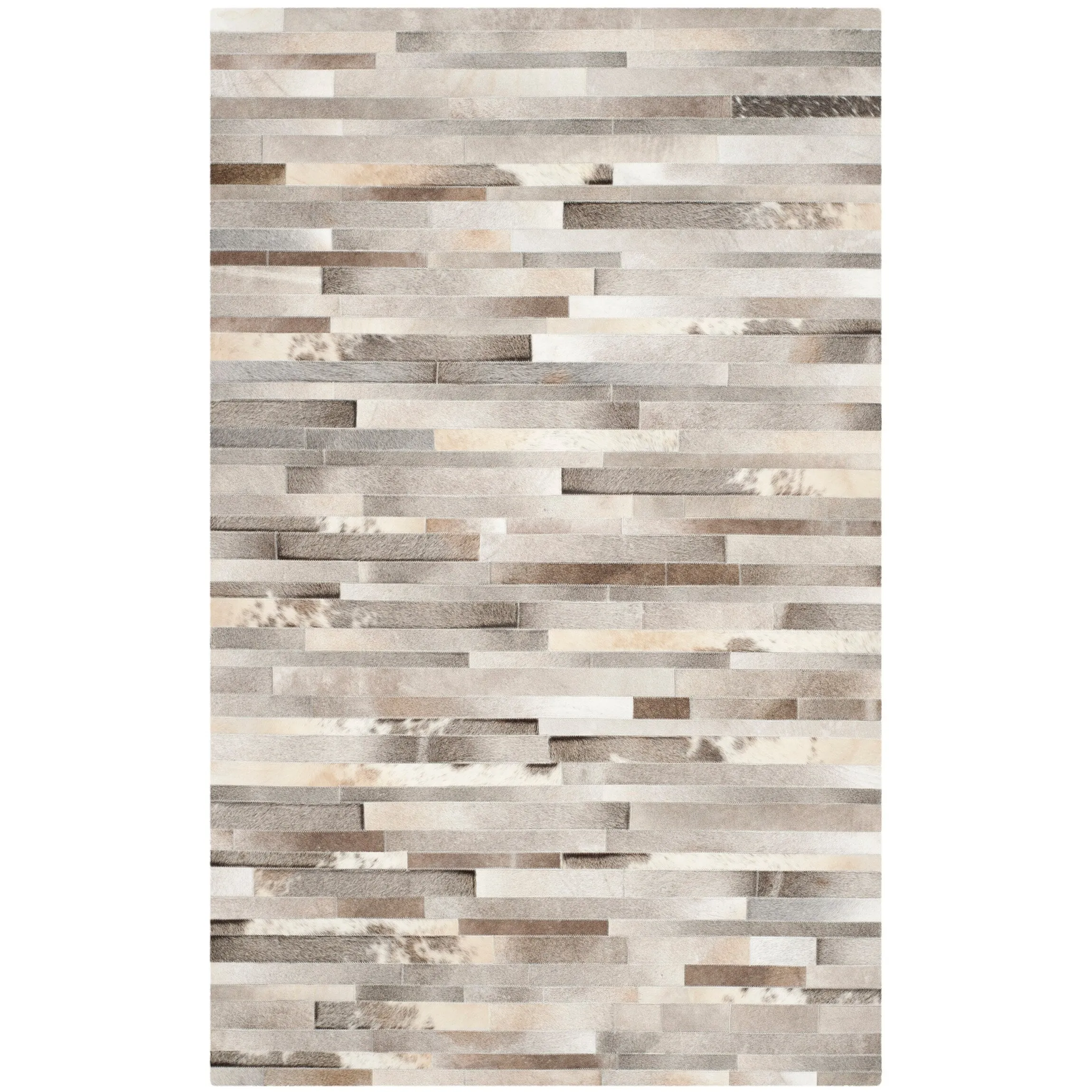 SAFAVIEH Handmade Studio Leather Tennille Modern Leather Rug