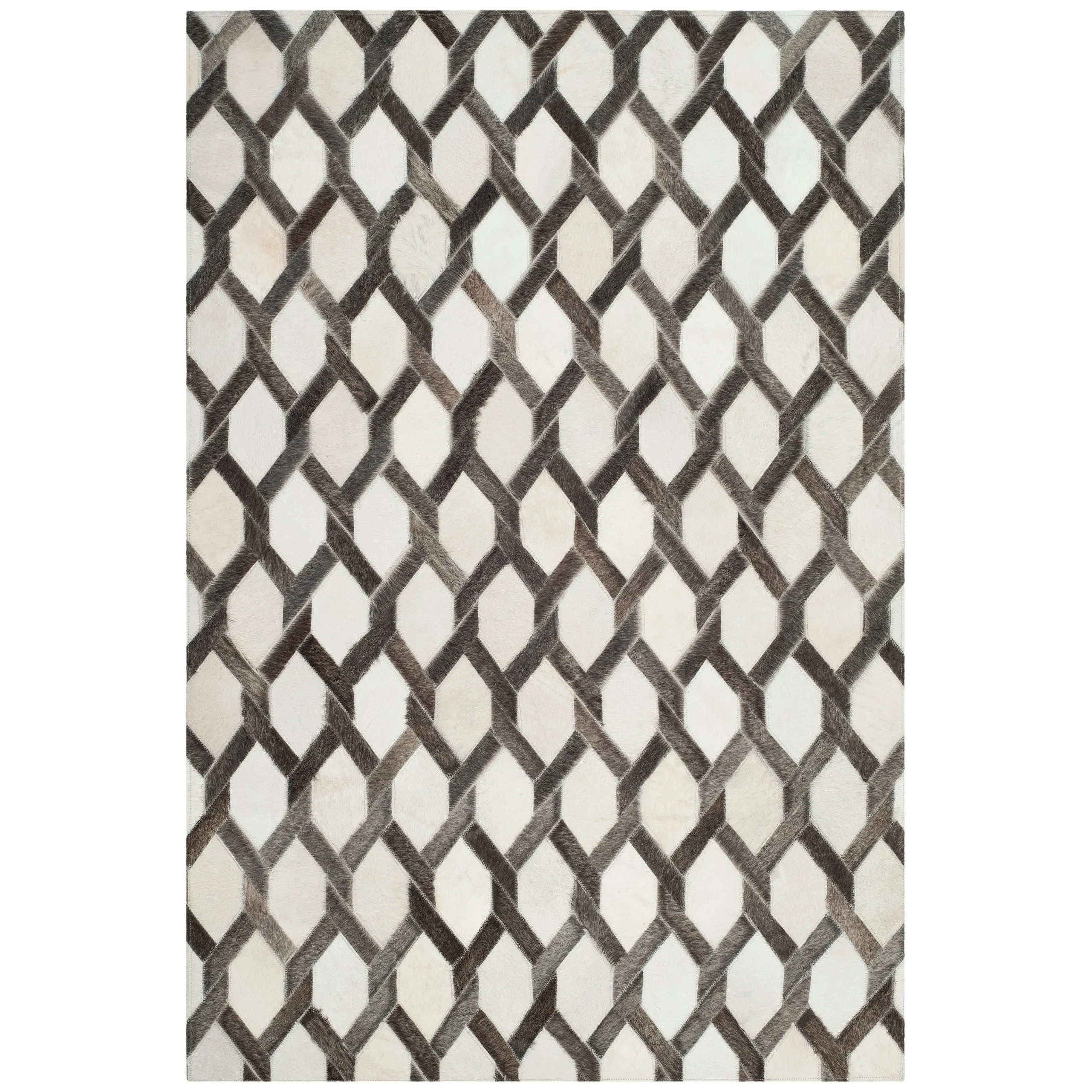 SAFAVIEH Handmade Studio Leather Tiana Modern Leather Rug