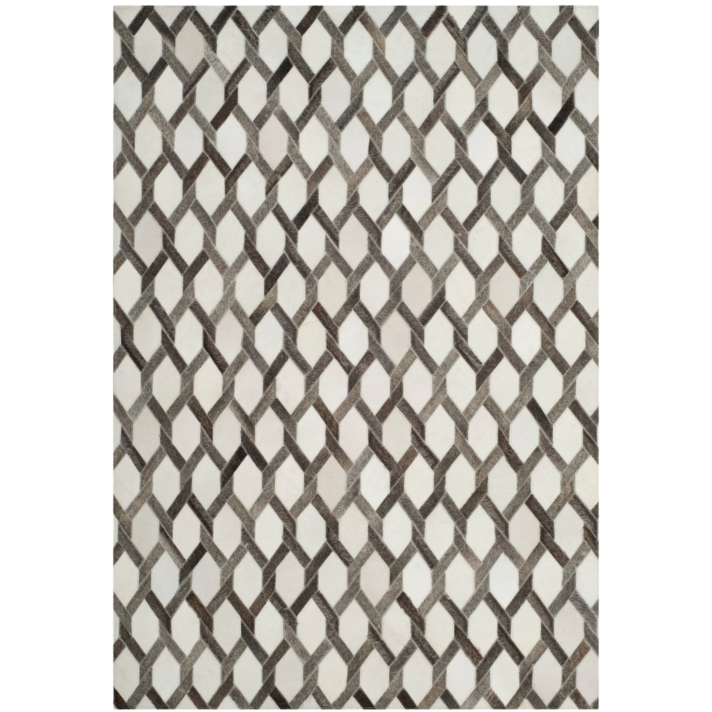SAFAVIEH Handmade Studio Leather Tiana Modern Leather Rug