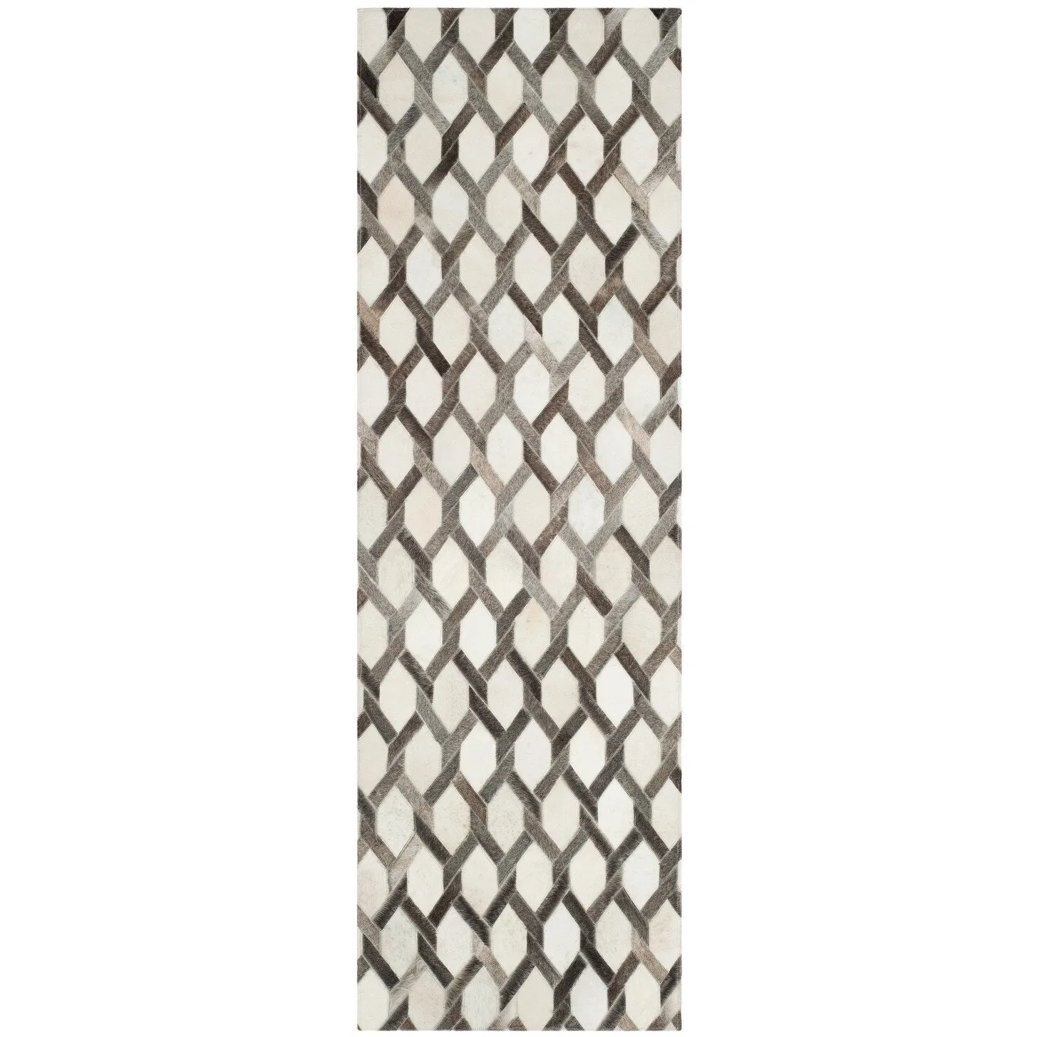 SAFAVIEH Handmade Studio Leather Tiana Modern Leather Rug