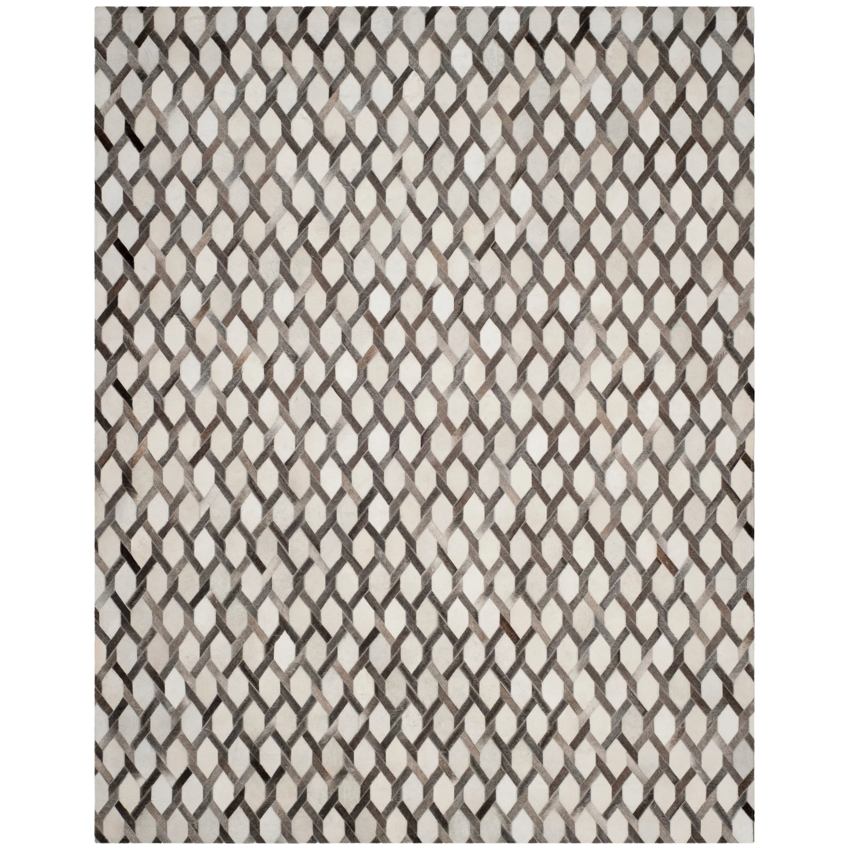 SAFAVIEH Handmade Studio Leather Tiana Modern Leather Rug