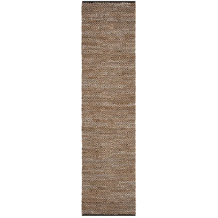 SAFAVIEH Handmade Vintage Boho Leather Josette Modern Stripe Leather