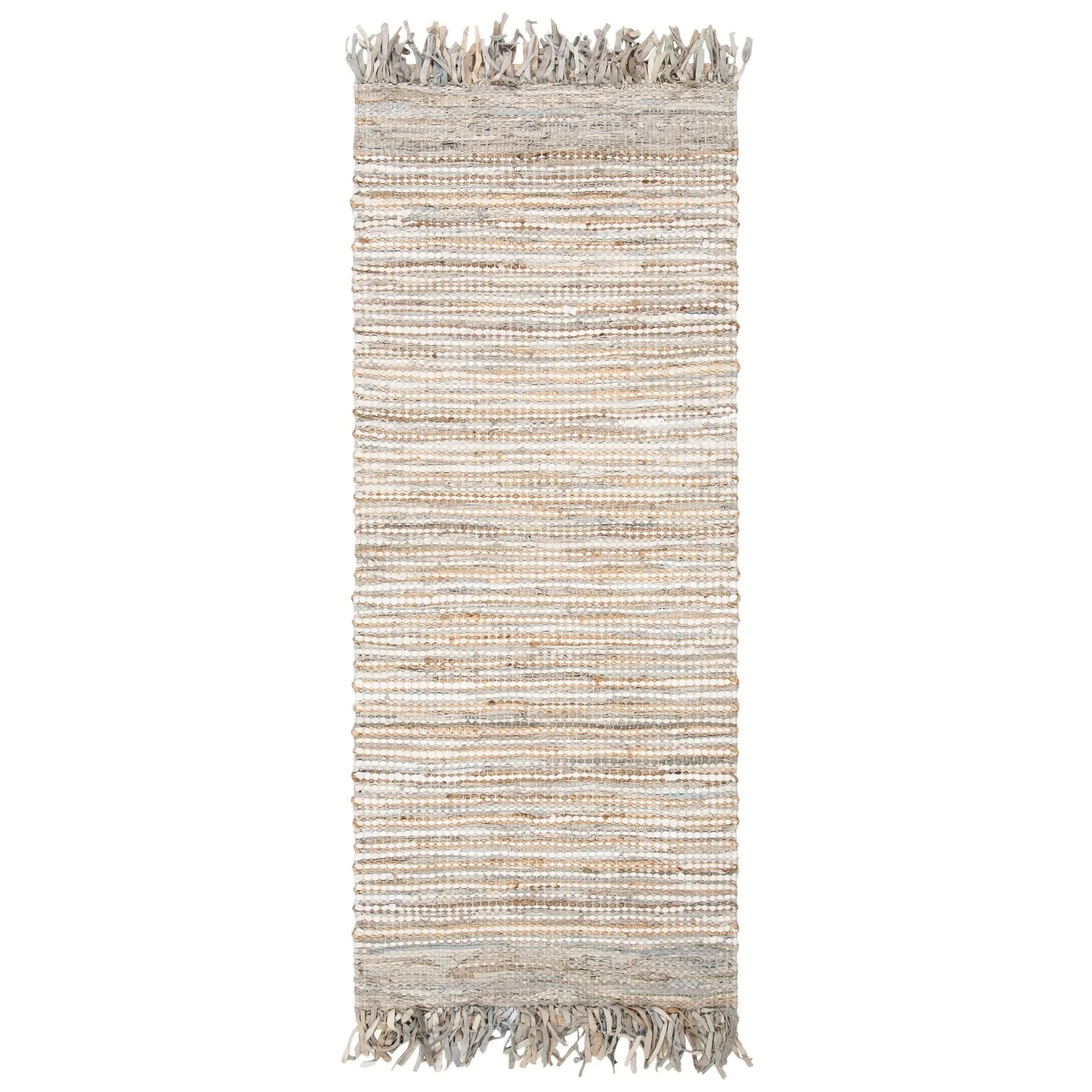 SAFAVIEH Handmade Vintage Boho Leather Lia Modern Stripe Leather