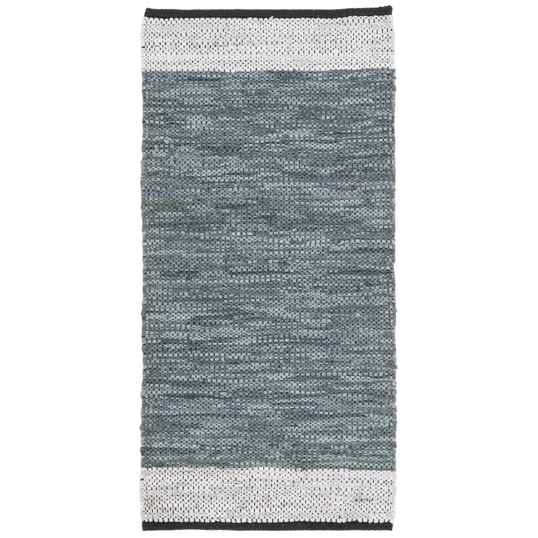 SAFAVIEH Handmade Vintage Boho Leather Nichelle Modern Stripe Leather