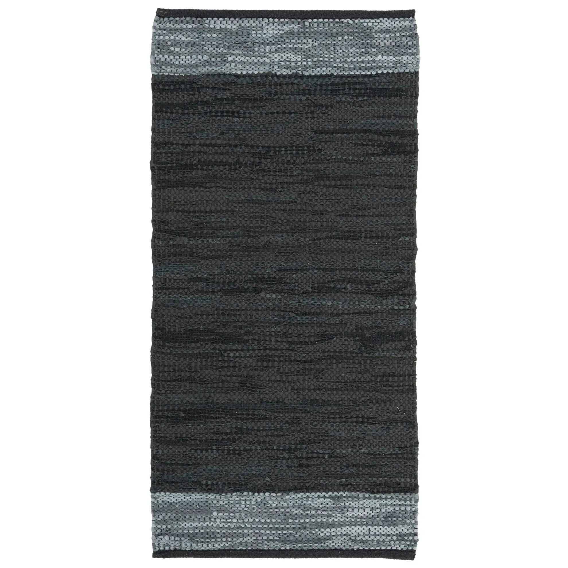 SAFAVIEH Handmade Vintage Boho Leather Nichelle Modern Stripe Leather