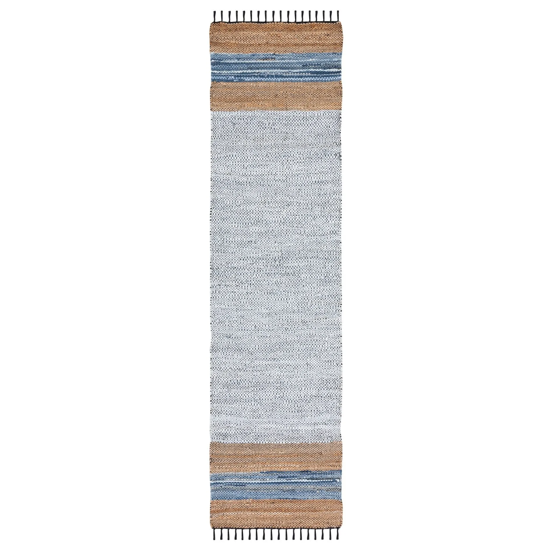 SAFAVIEH Handmade Vintage Leather Alissa Modern Fringe Rug