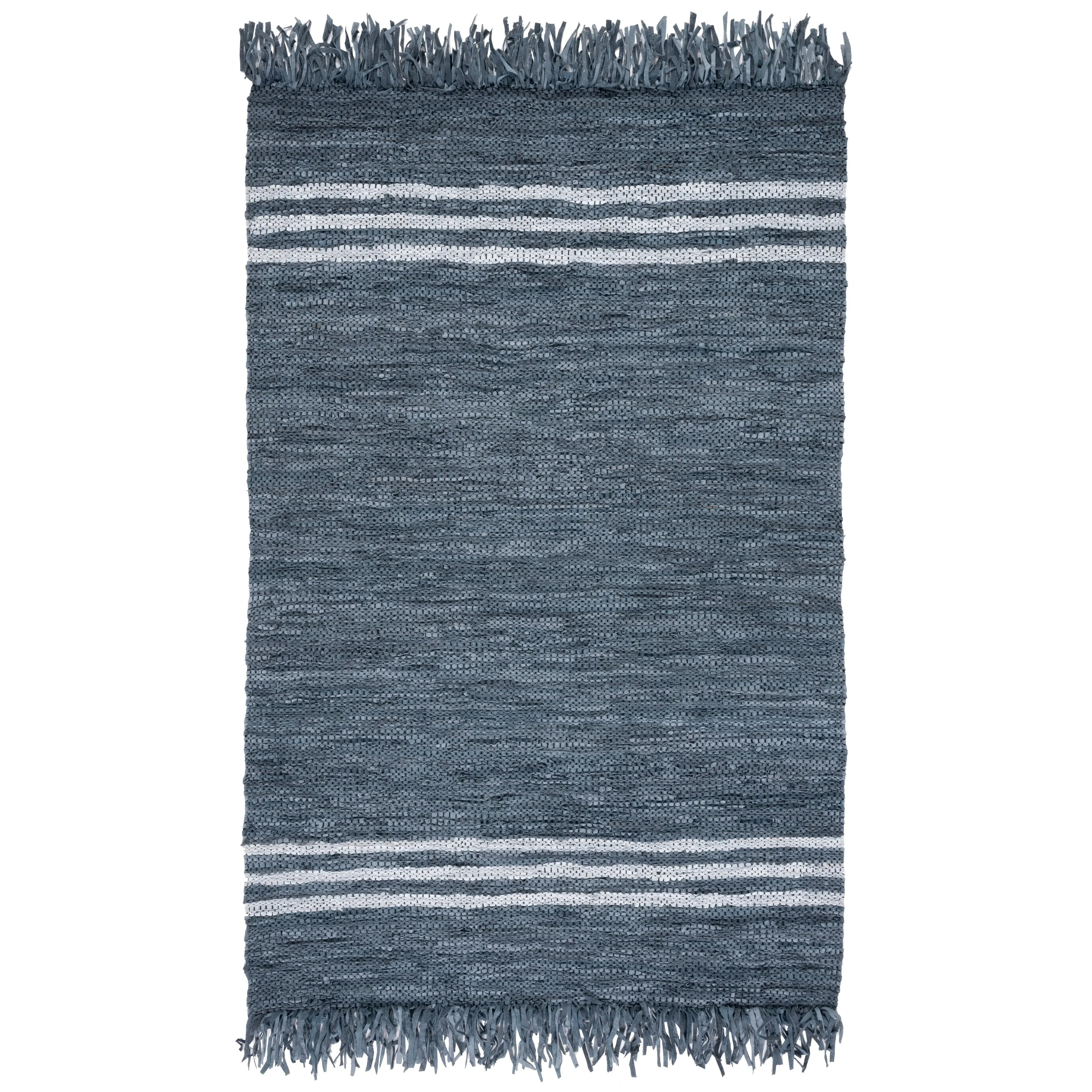 SAFAVIEH Handmade Vintage Leather Brandi Modern Rug