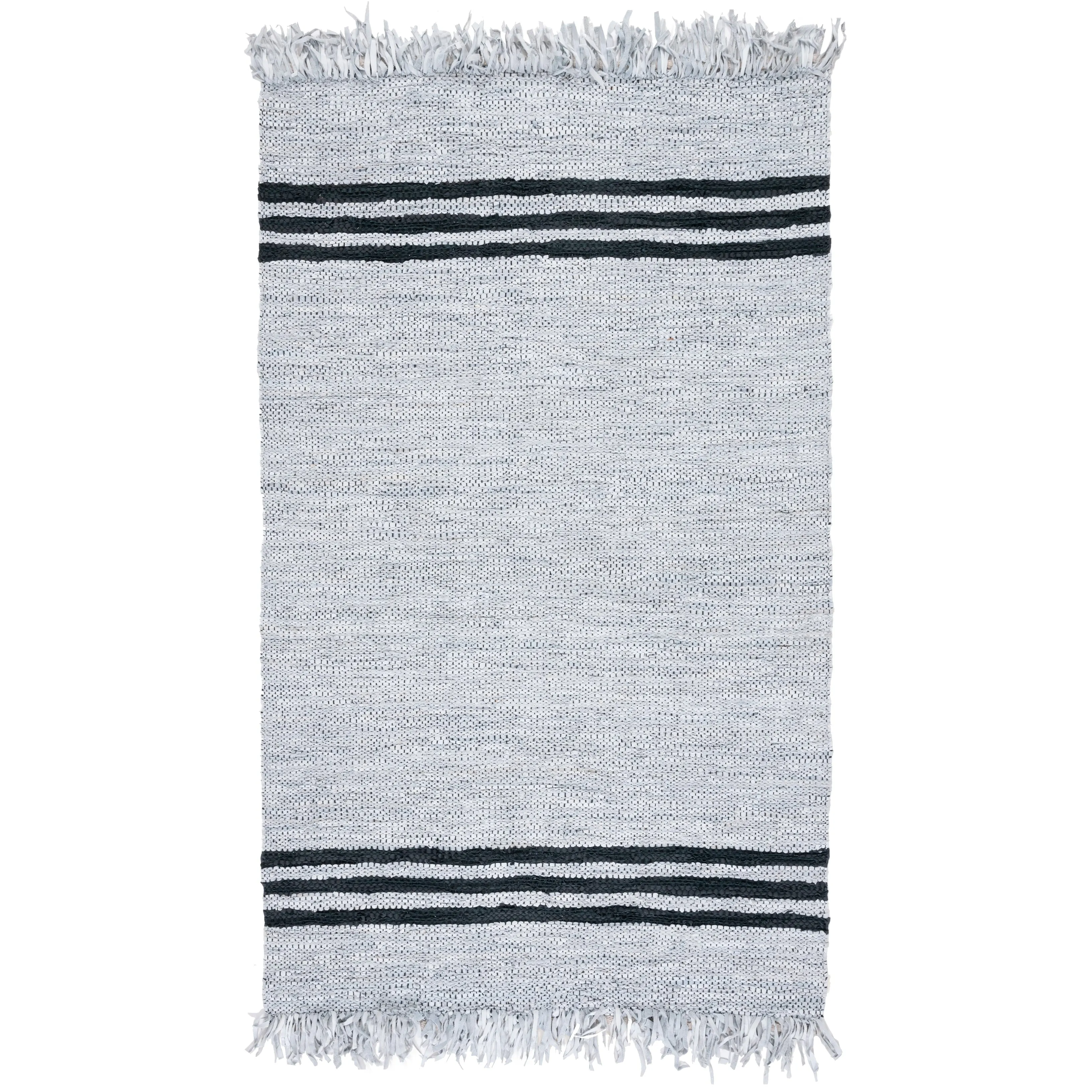 SAFAVIEH Handmade Vintage Leather Brandi Modern Rug