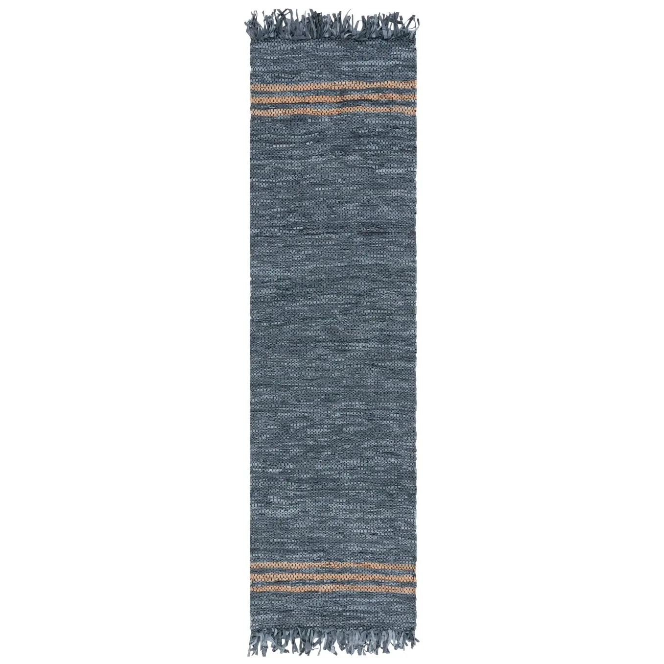 SAFAVIEH Handmade Vintage Leather Brandi Modern Rug