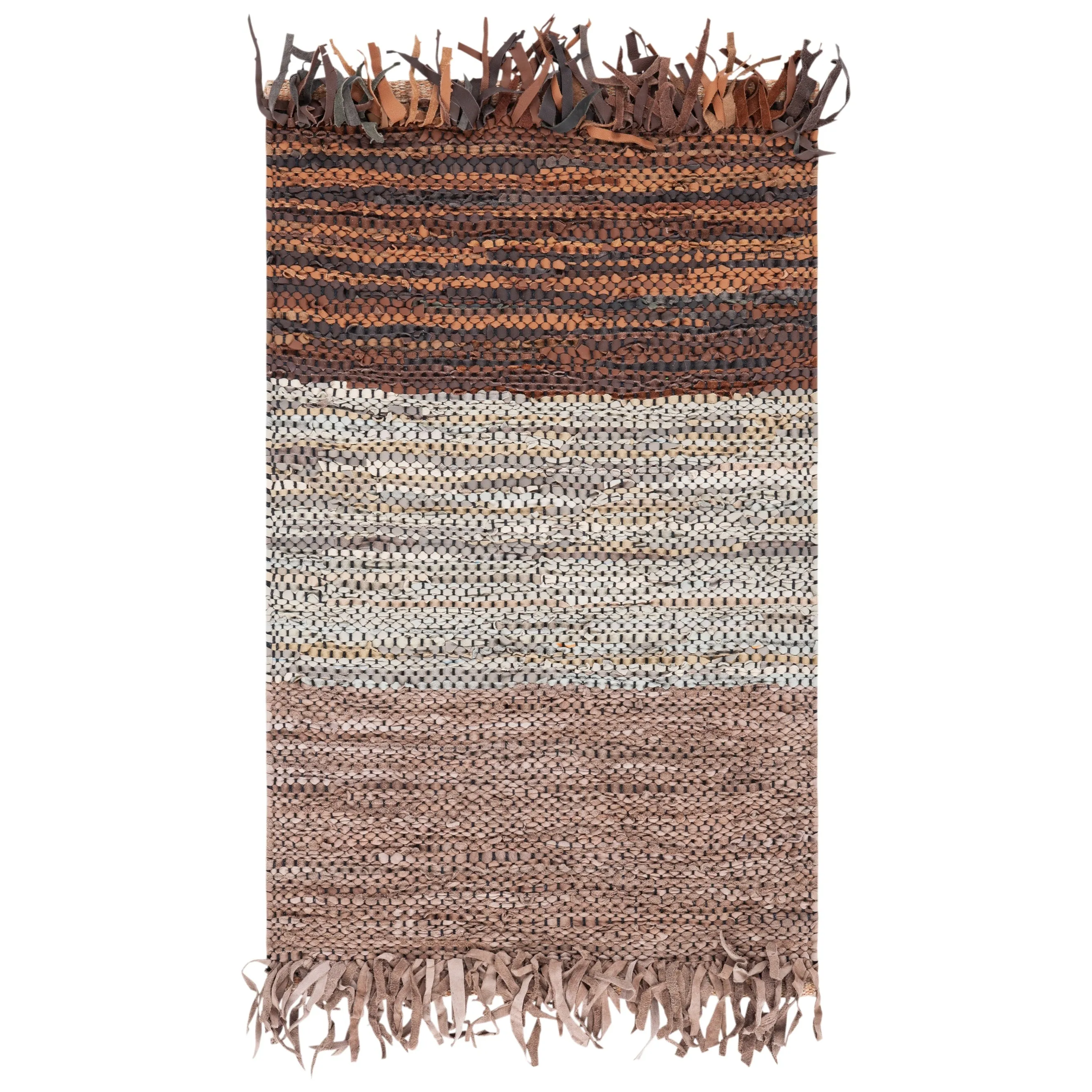 SAFAVIEH Handmade Vintage Leather Joell Modern & Contemporary Leather