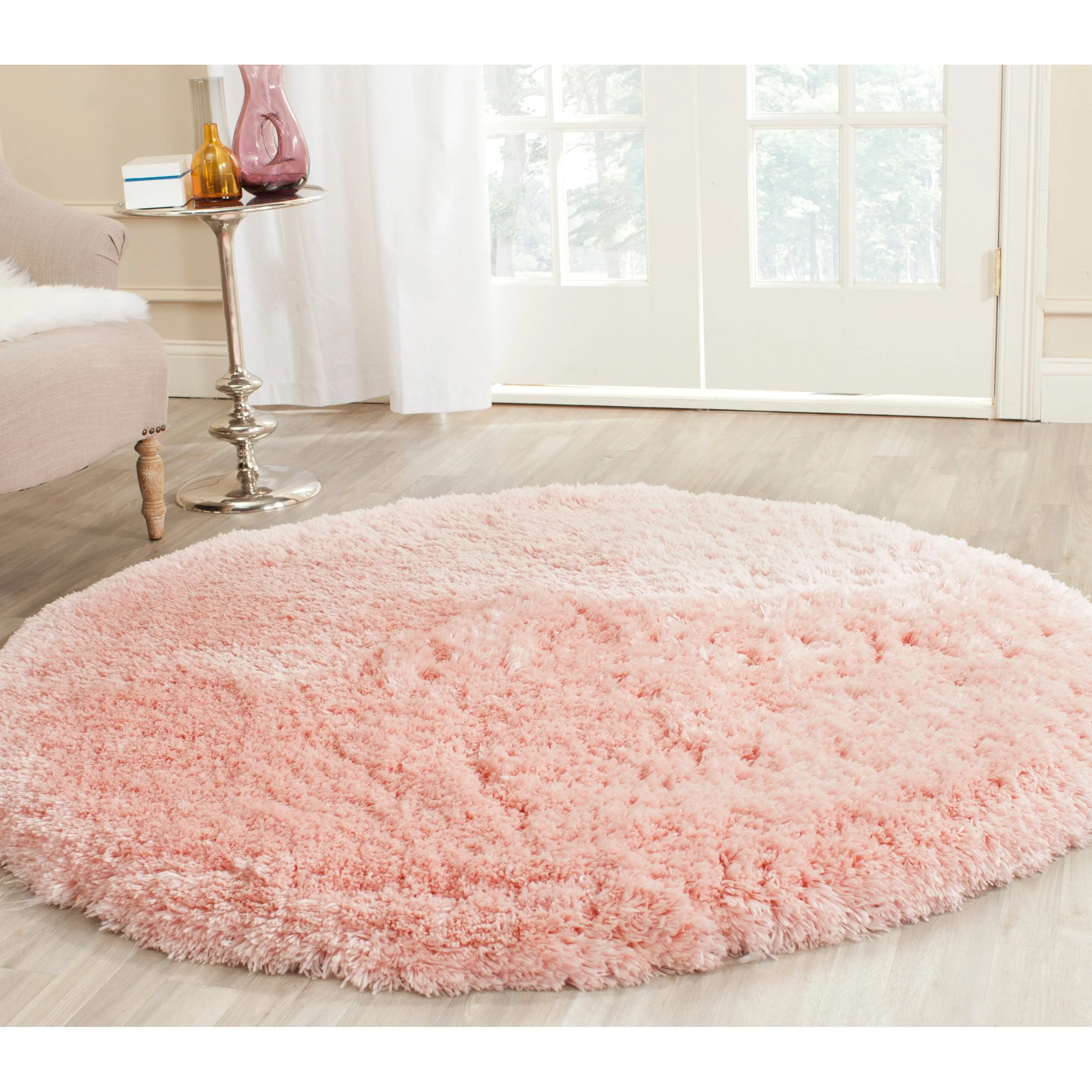 SAFAVIEH Handmade Vukosava Shag Guenevere 3-inch Extra Thick Rug