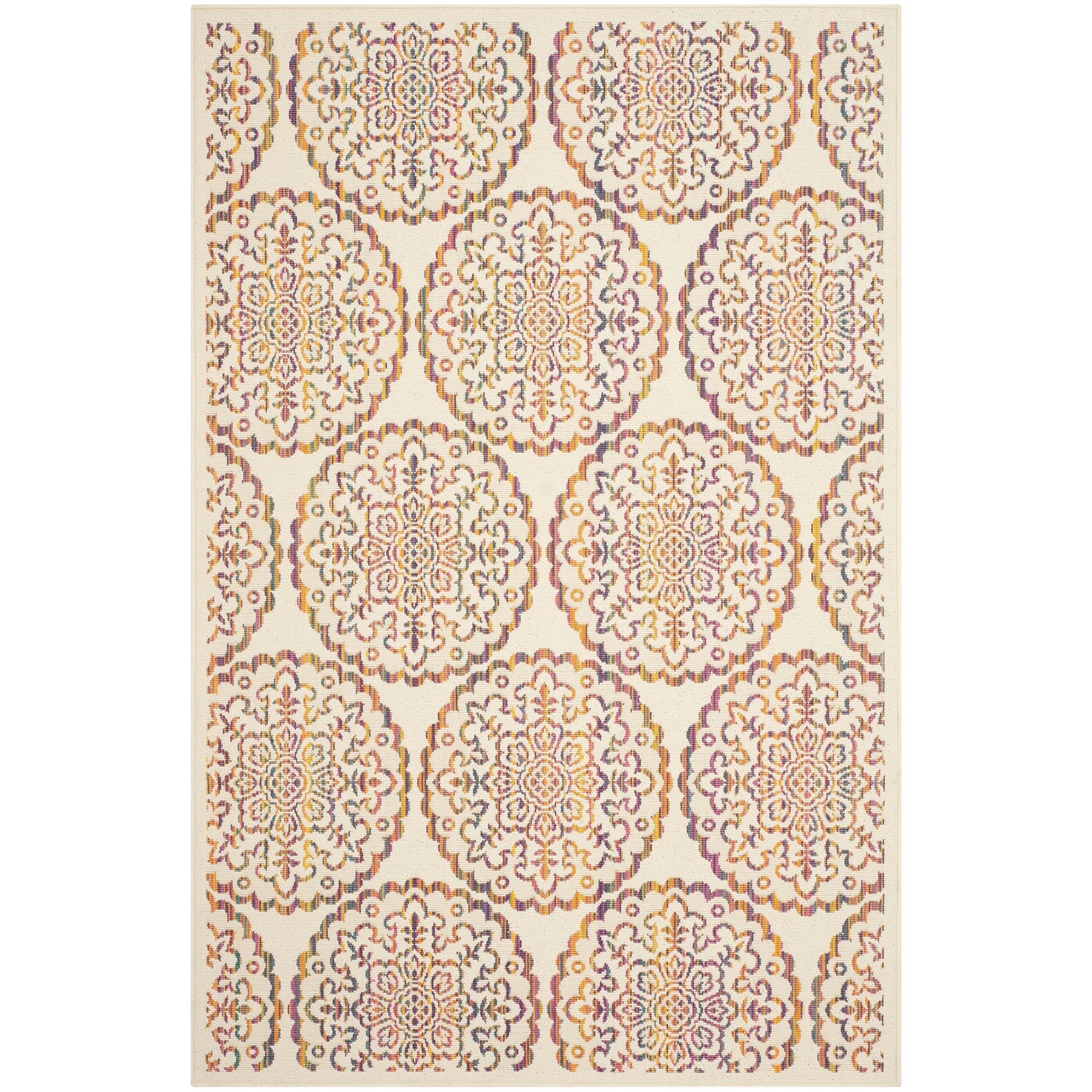 SAFAVIEH Havana Farrah Indoor/ Outdoor Waterproof Patio Backyard Rug