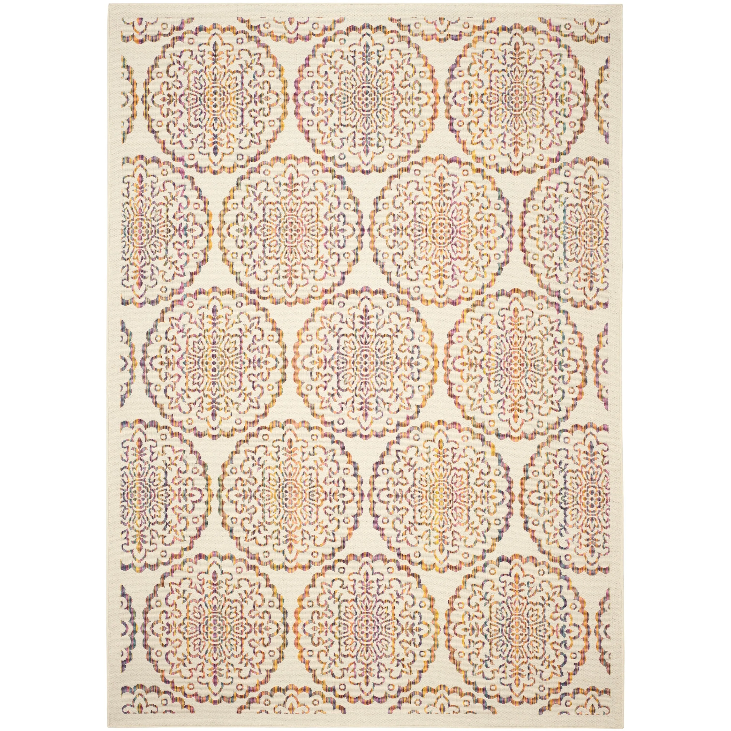 SAFAVIEH Havana Farrah Indoor/ Outdoor Waterproof Patio Backyard Rug