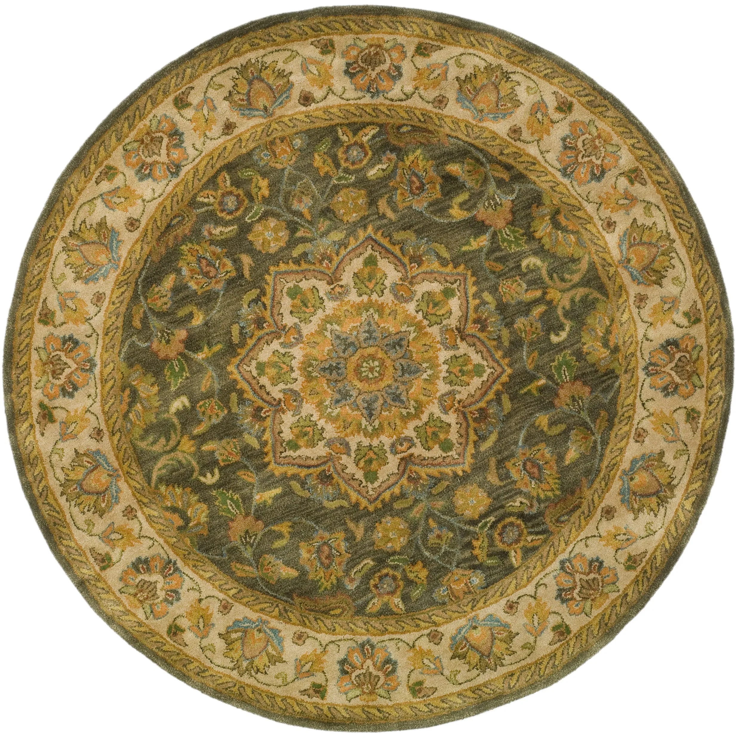 SAFAVIEH Heritage Tracie Hand-tufted Wool Oriental Area Rug