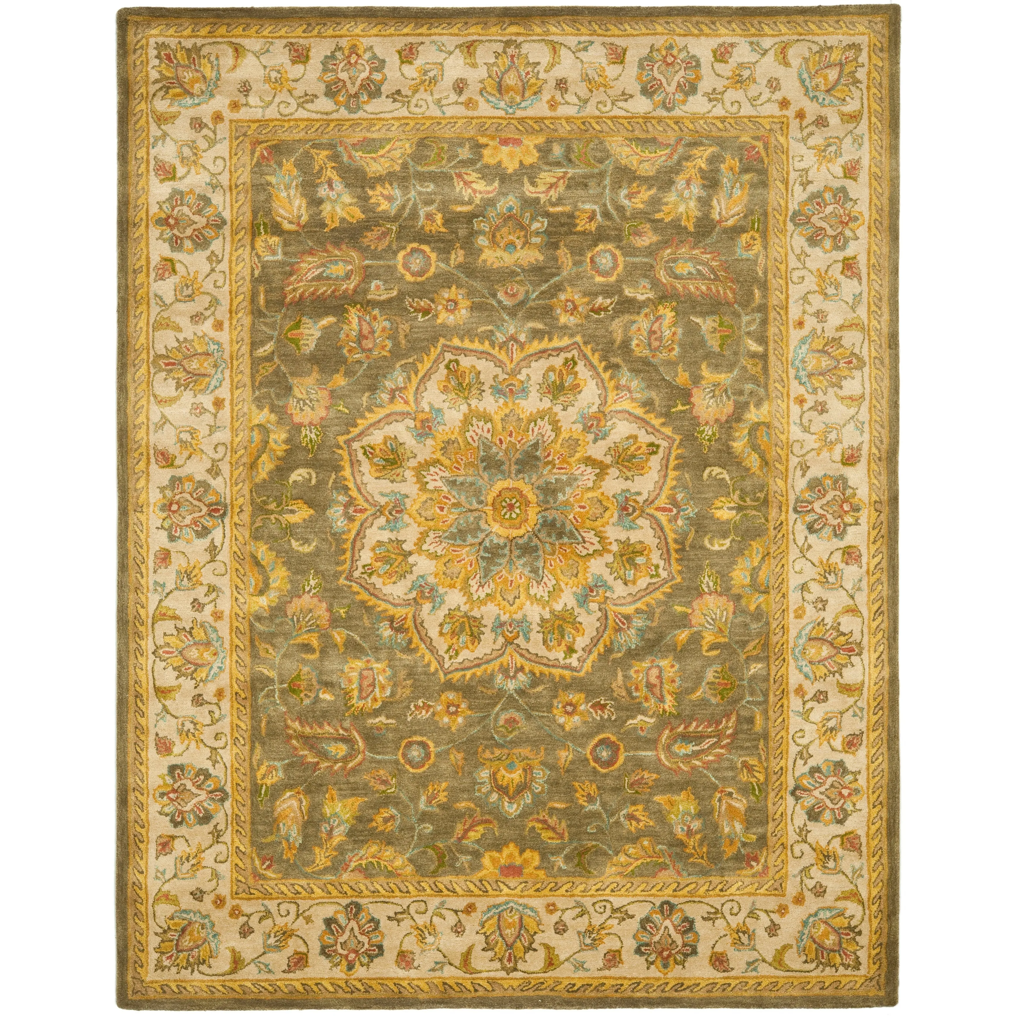 SAFAVIEH Heritage Tracie Hand-tufted Wool Oriental Area Rug