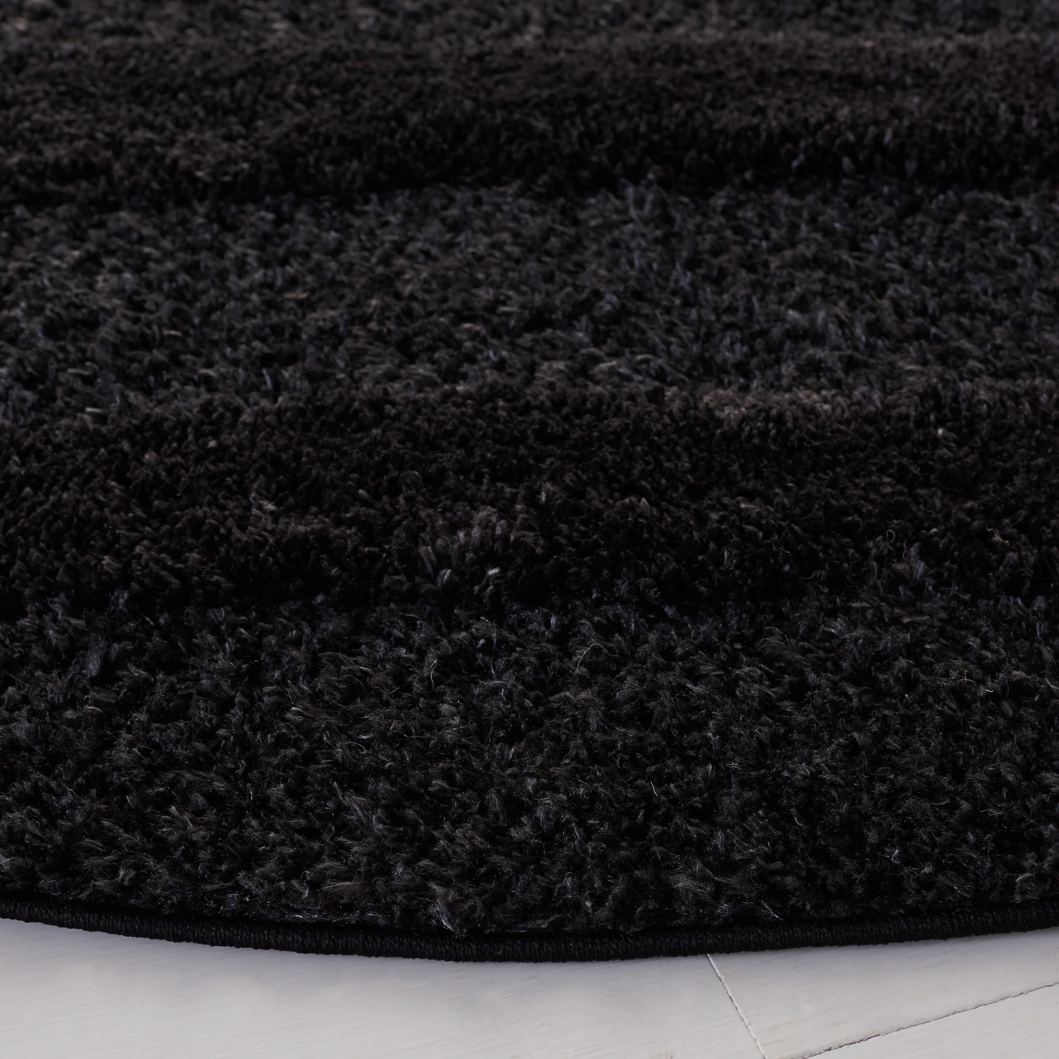 SAFAVIEH Hi-Lo Shag Marisa Modern Stripe 1.6-inch Thick Rug