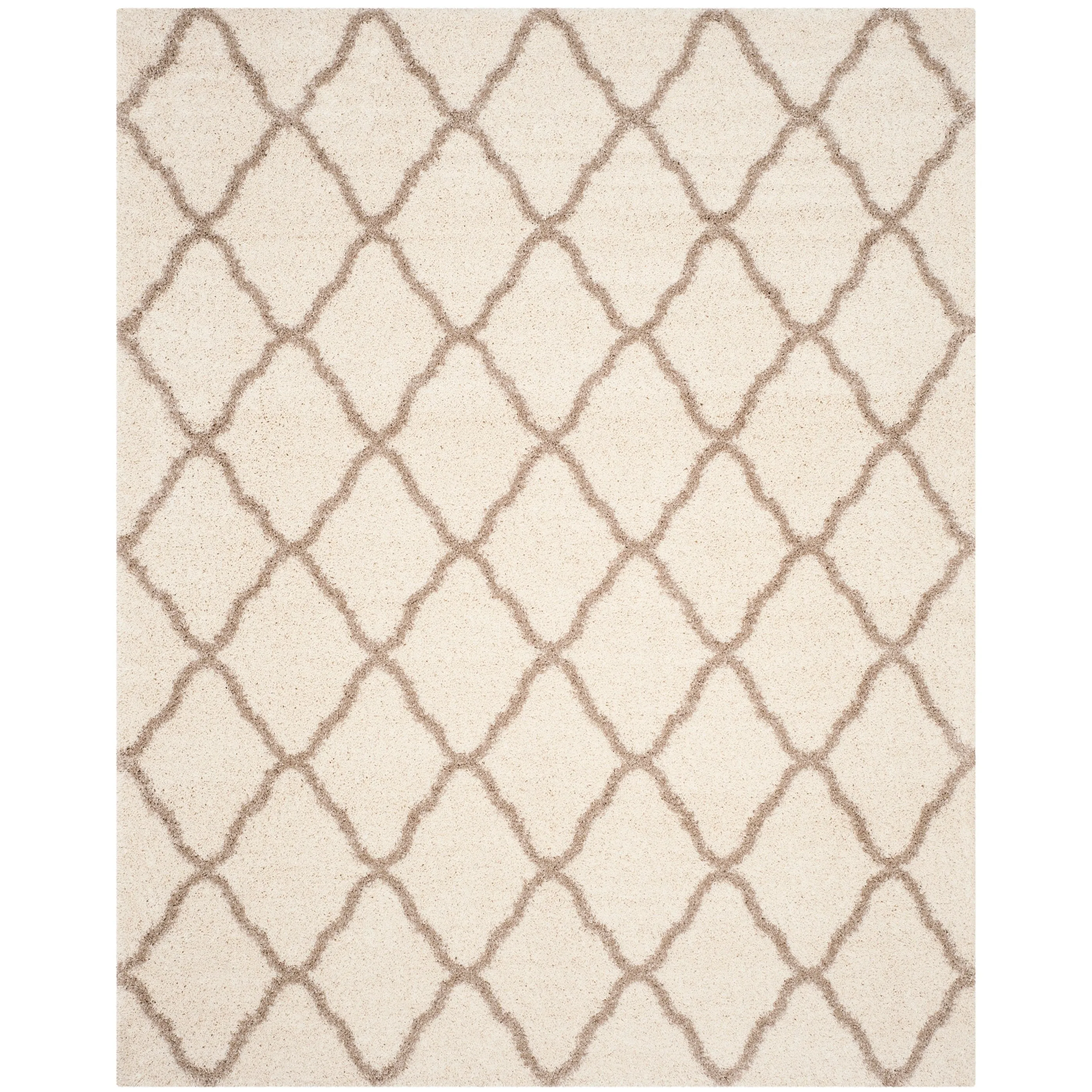 SAFAVIEH Hudson Shag Athena Trellis 2-inch Thick Rug