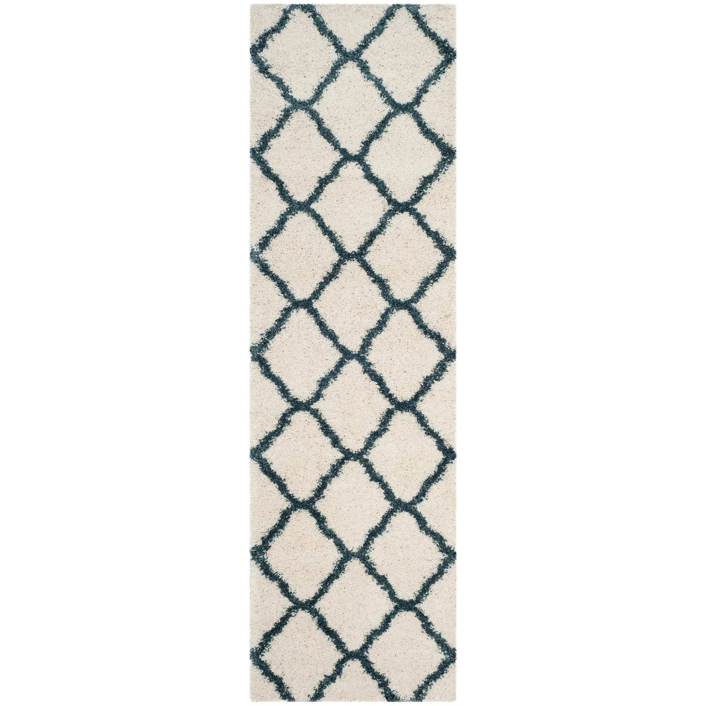 SAFAVIEH Hudson Shag Athena Trellis 2-inch Thick Rug