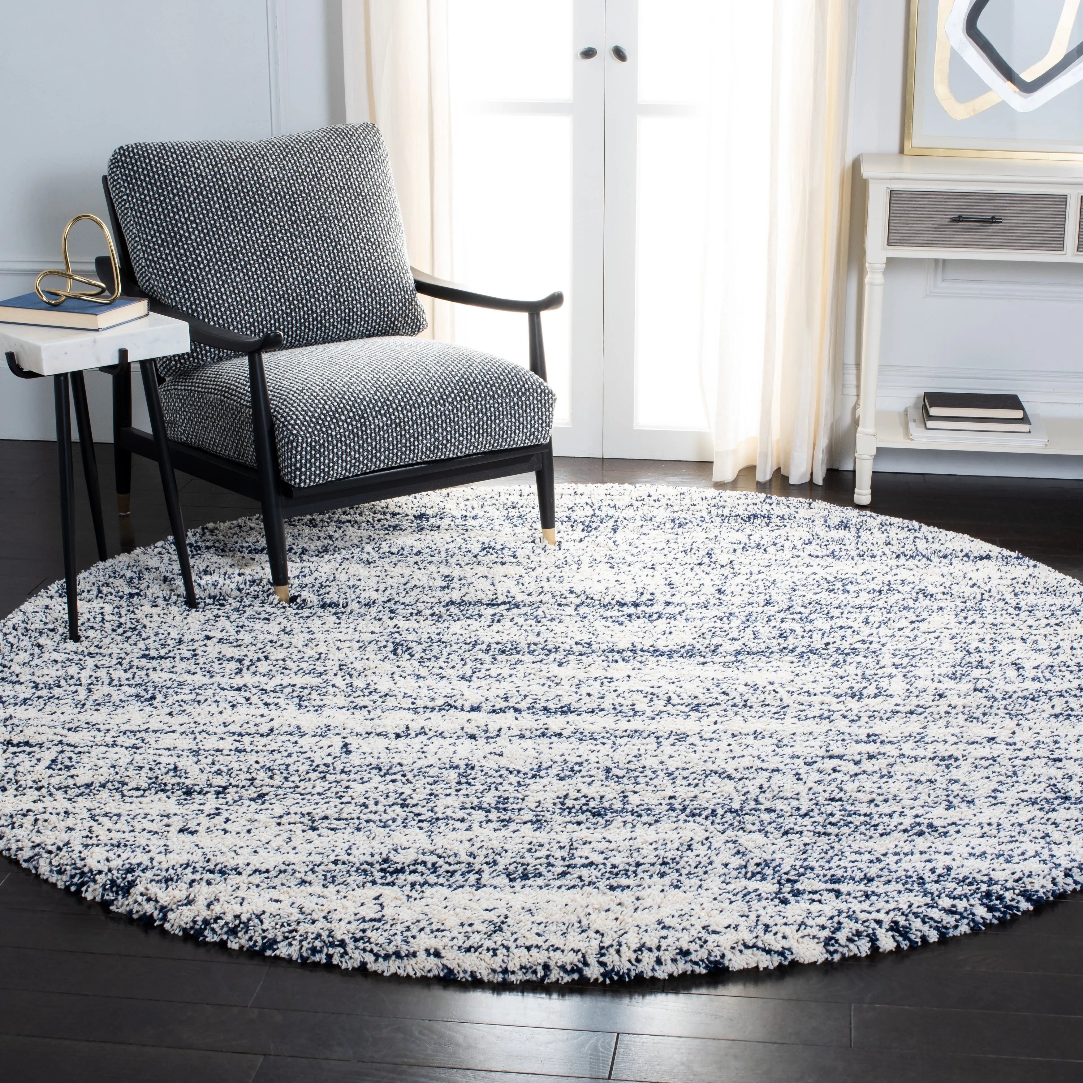 SAFAVIEH. Hudson Shag Janel Modern 2-inch Thick Rug