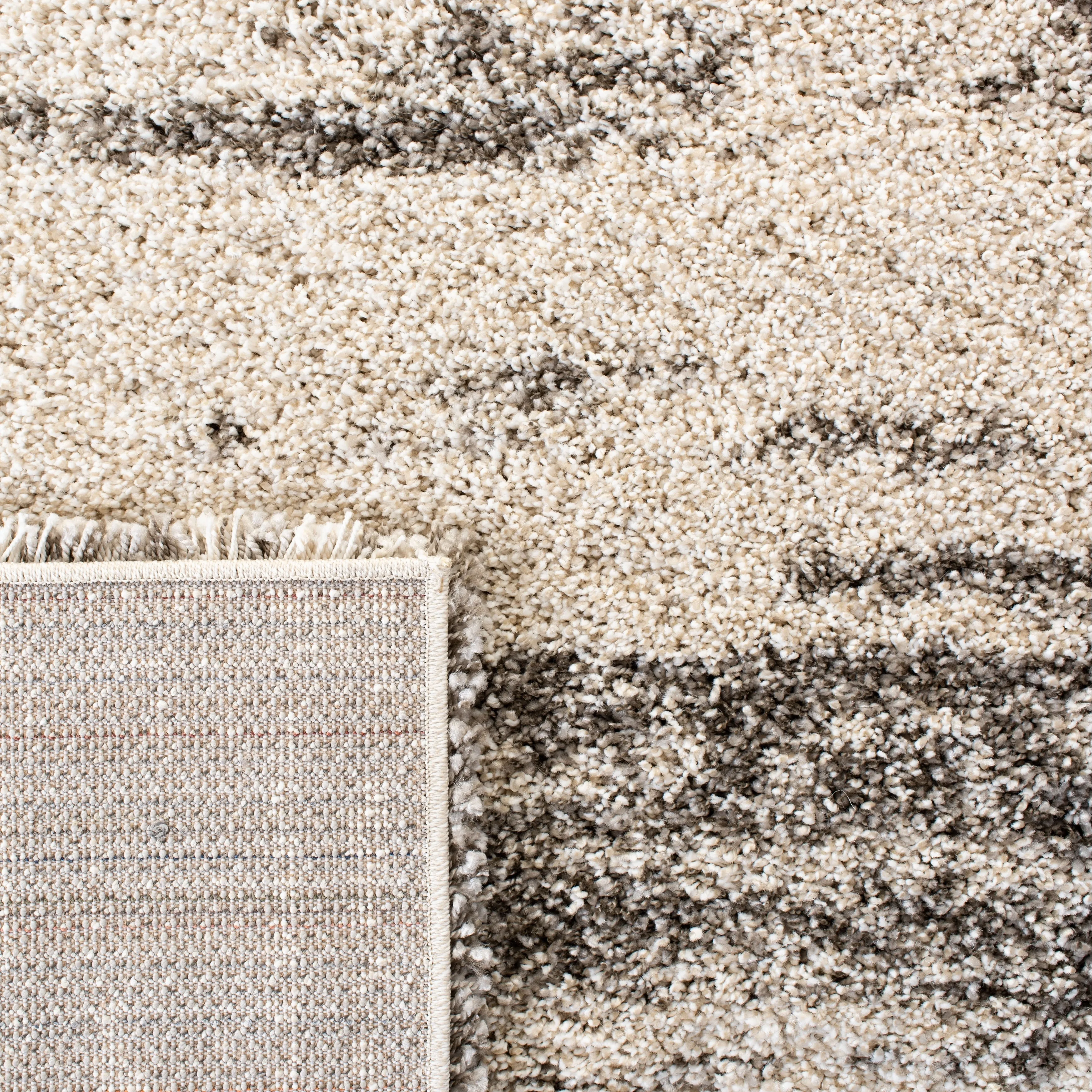 SAFAVIEH Hudson Shag Jemina Modern Abstract 2-inch Thick Rug