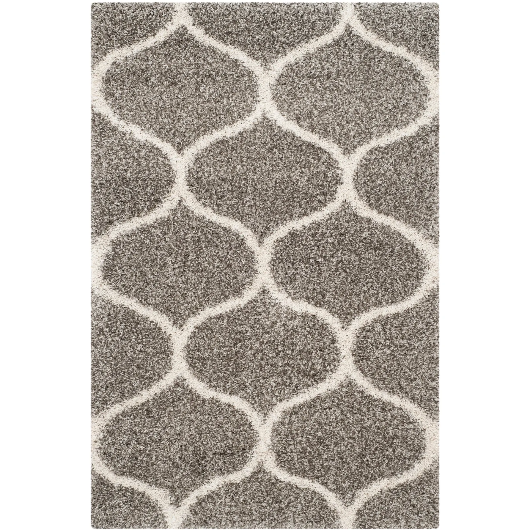 SAFAVIEH Hudson Shag Pushpa Trellis 2-inch Thick Area Rug