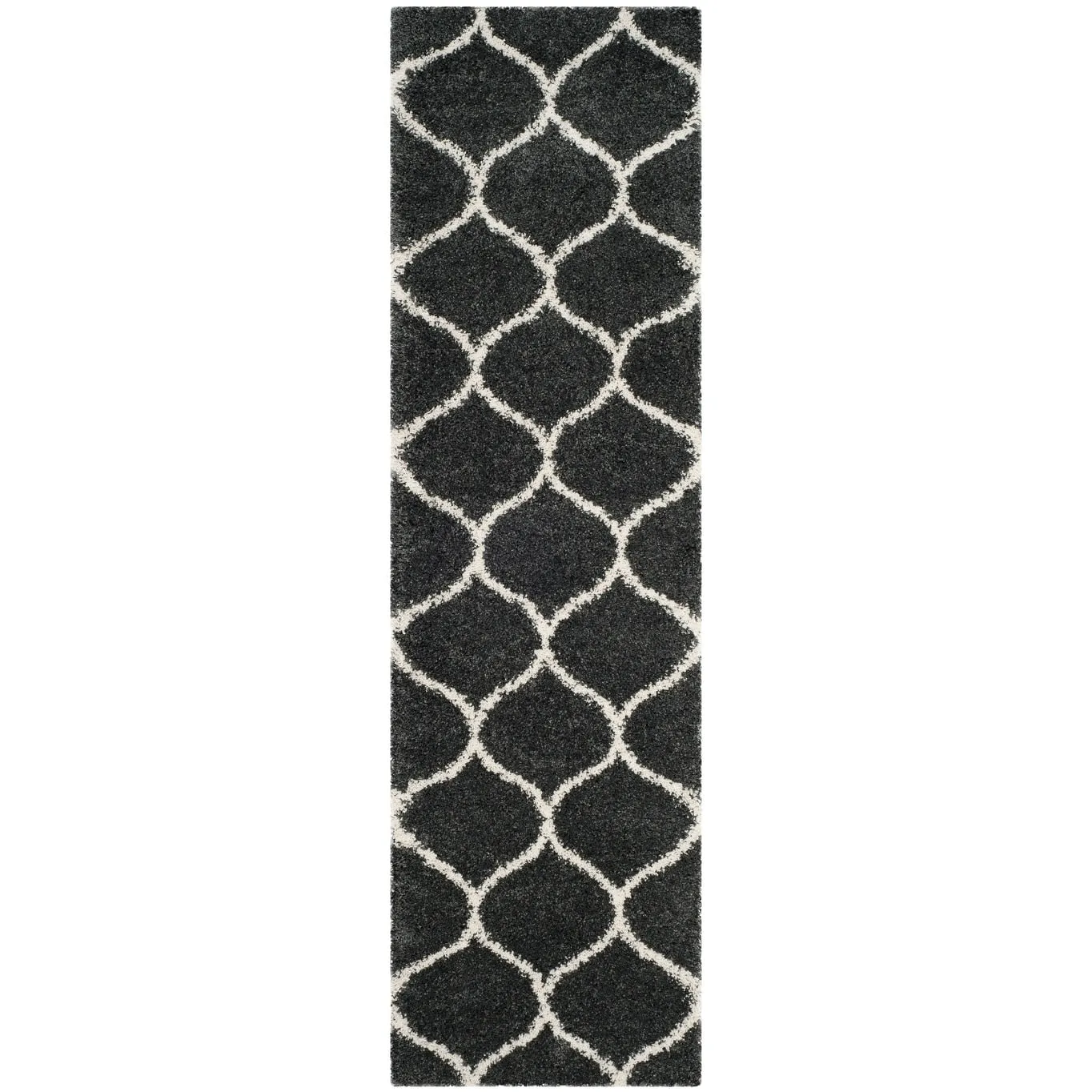 SAFAVIEH Hudson Shag Pushpa Trellis 2-inch Thick Area Rug