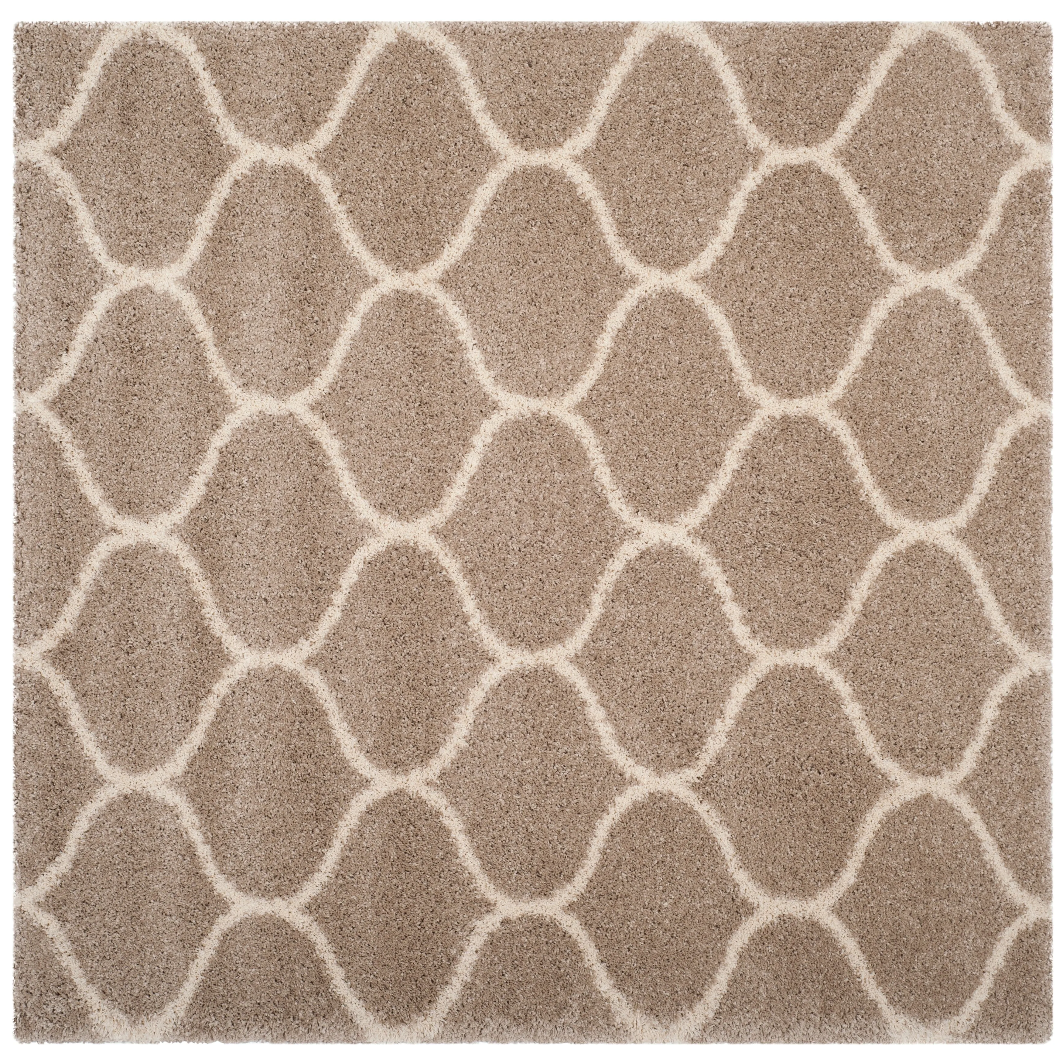 SAFAVIEH Hudson Shag Pushpa Trellis 2-inch Thick Area Rug