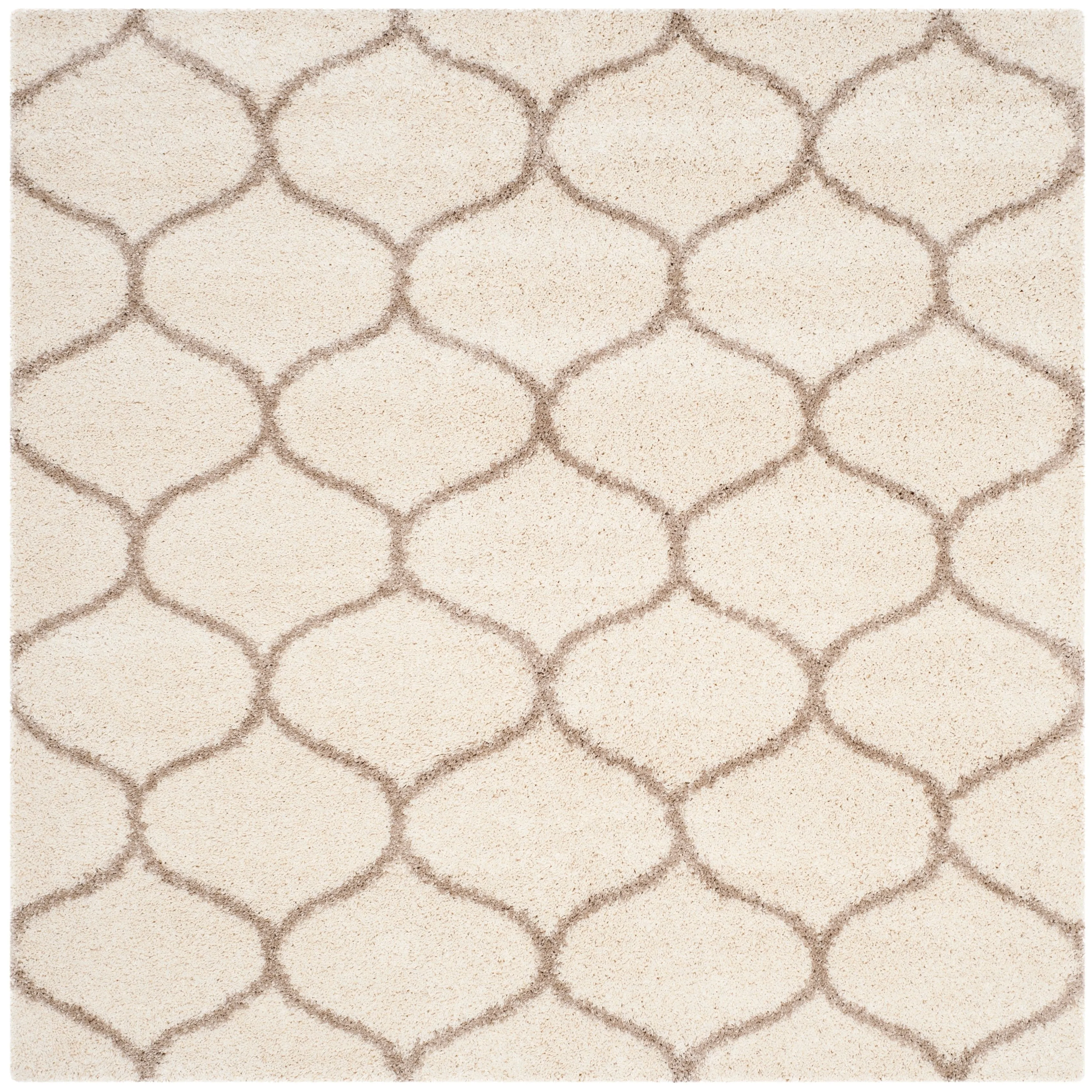 SAFAVIEH Hudson Shag Pushpa Trellis 2-inch Thick Area Rug