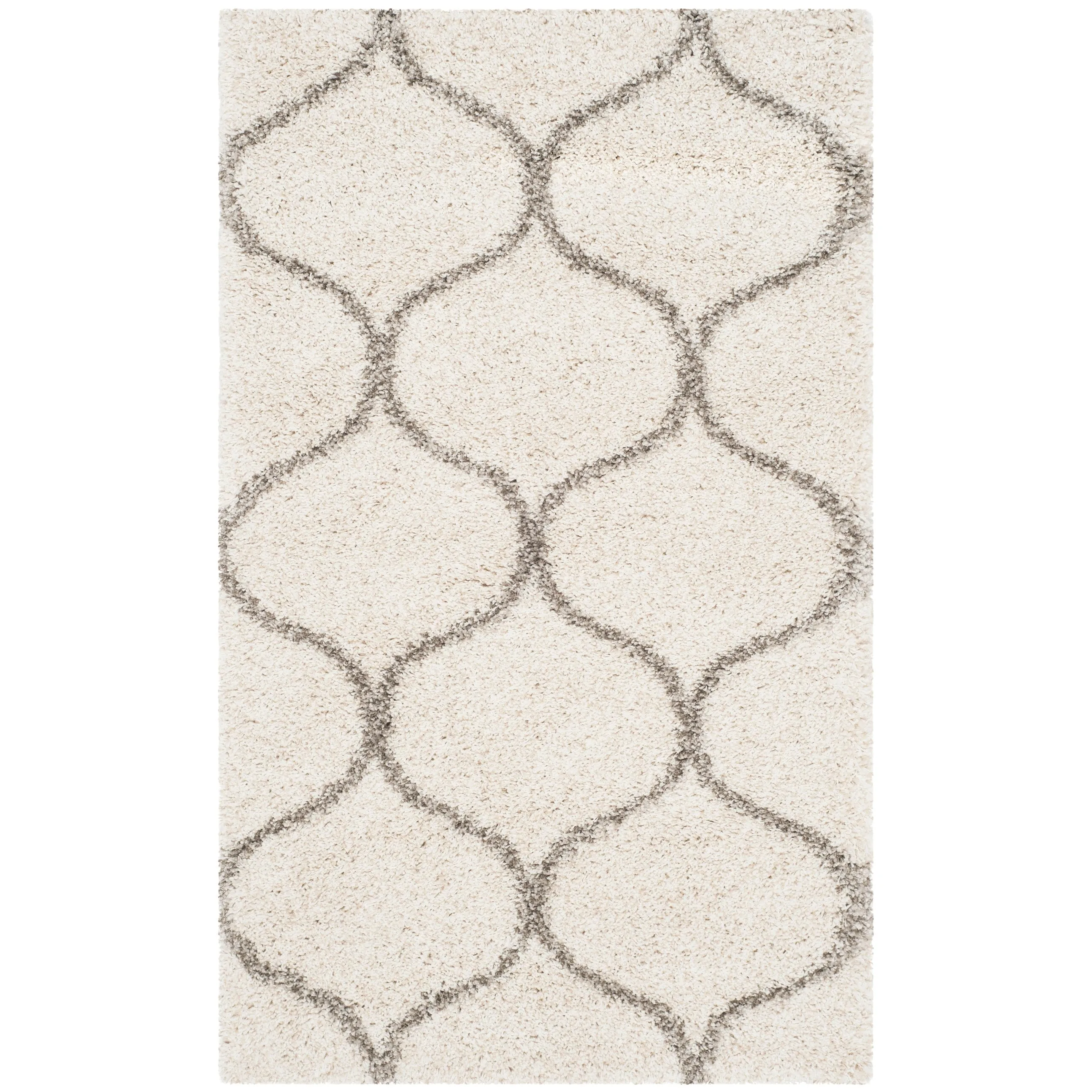 SAFAVIEH Hudson Shag Pushpa Trellis 2-inch Thick Area Rug